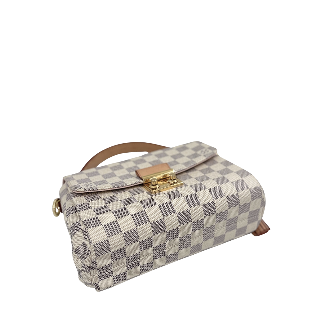 LOUIS VUITTON Croisette Azur canvas