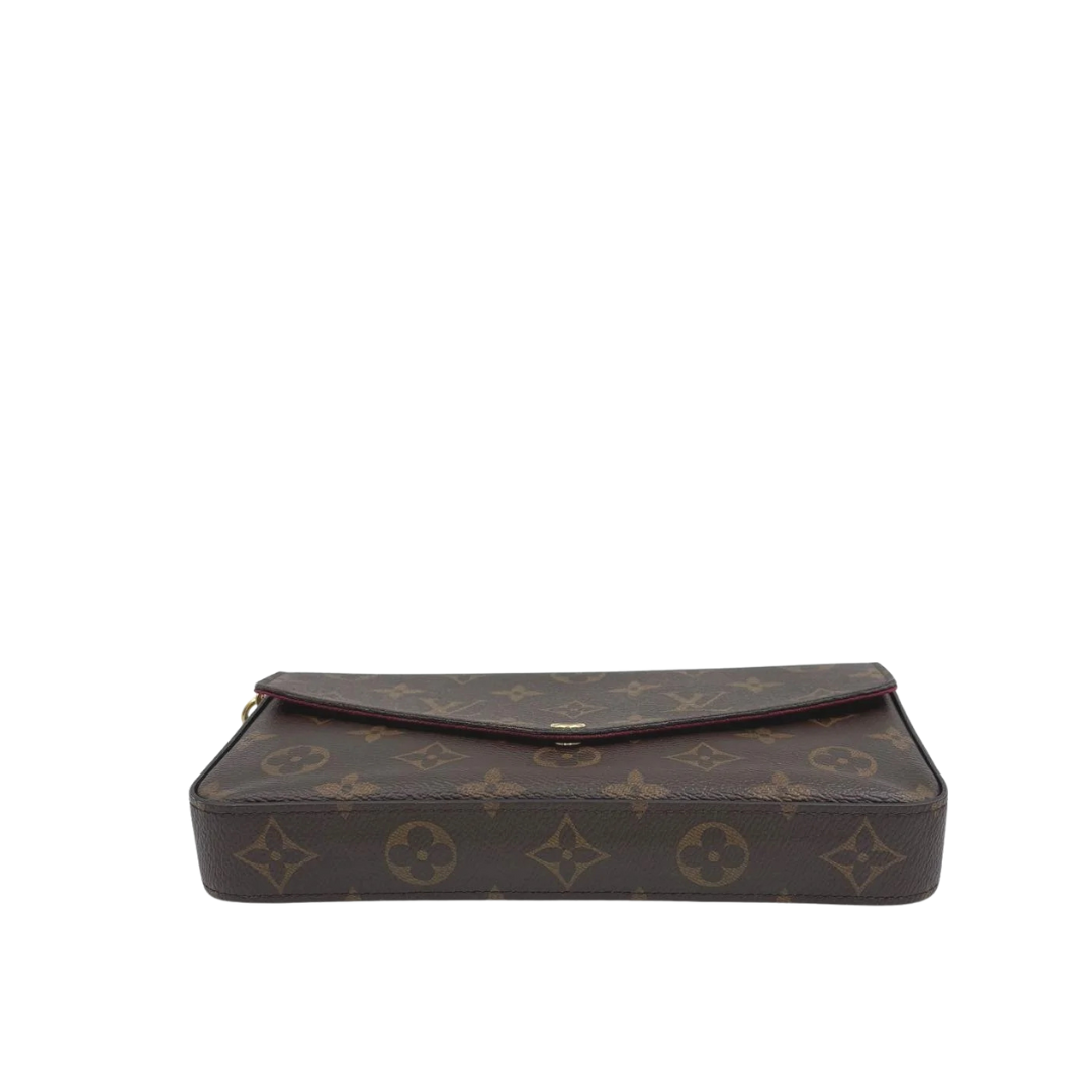 LOUIS VUITTON Pochette Félicie monogram canvas