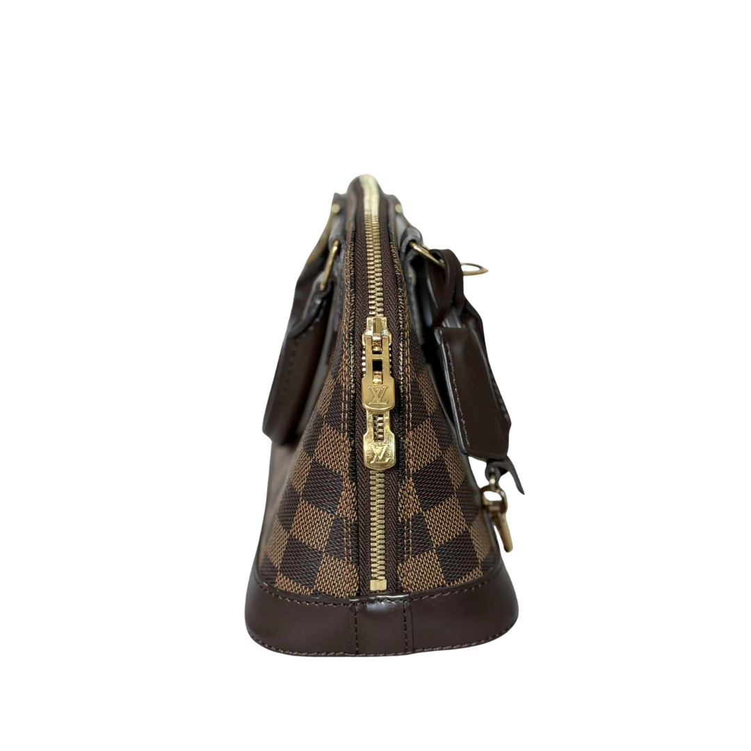 LOUIS VUITTON Alma BB Damier Ebene canvas