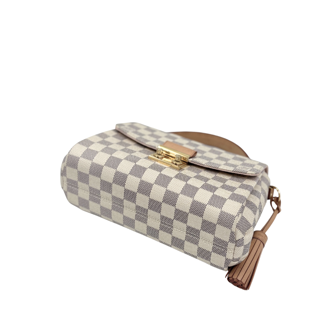 LOUIS VUITTON Croisette Azur canvas