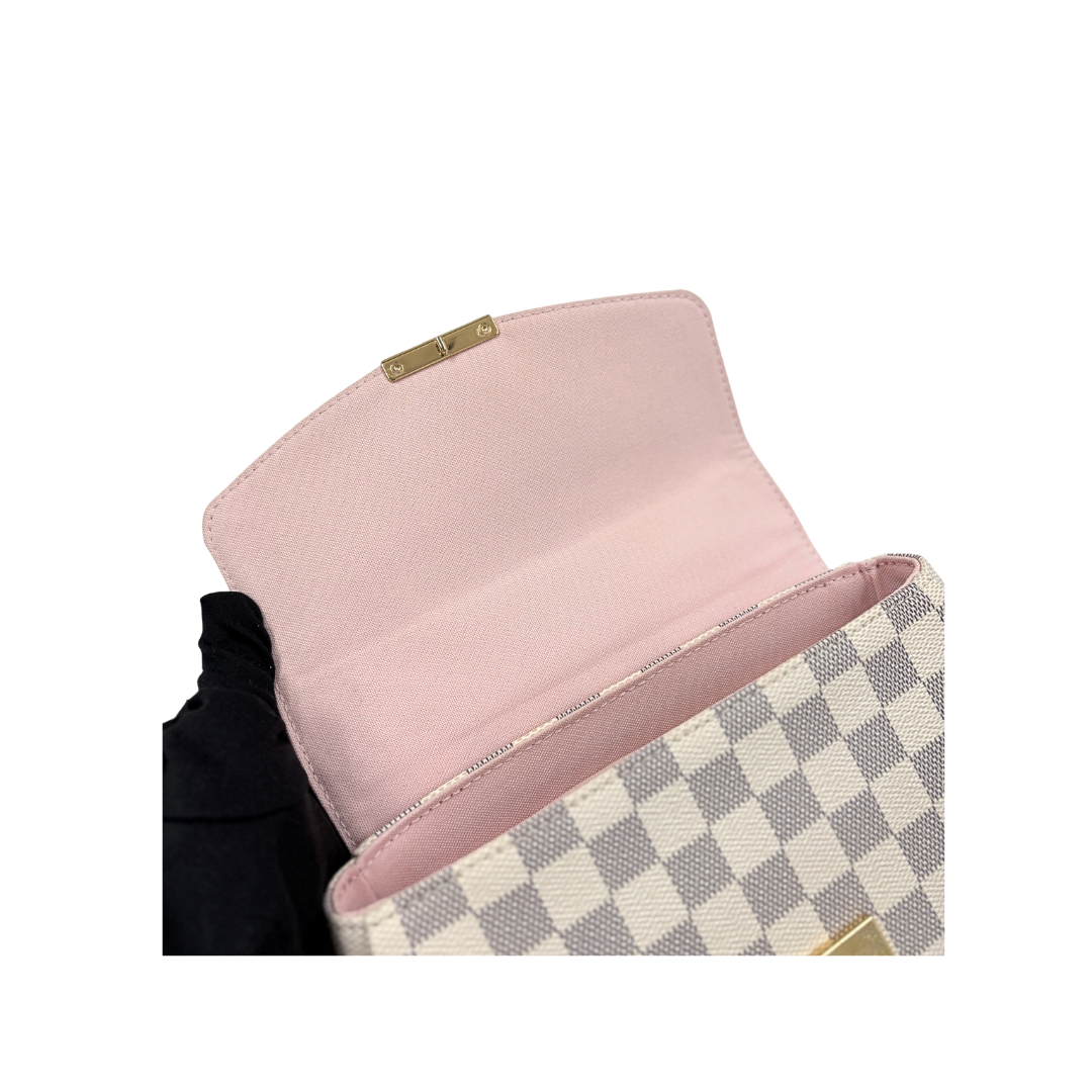 LOUIS VUITTON Croisette Azur canvas