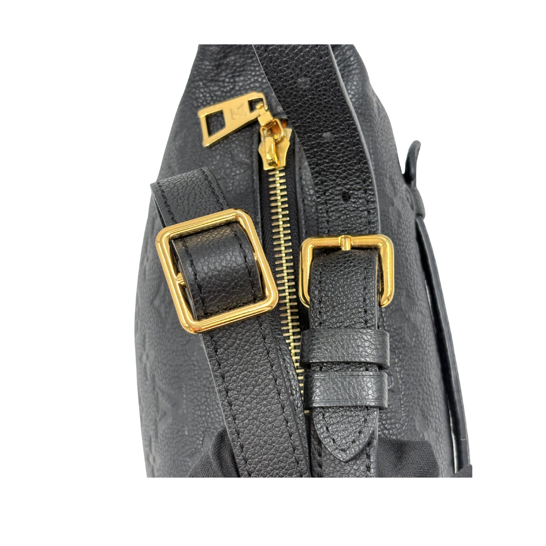 LOUIS VUITTON Bumbag monogram empreinte black leather (discontinued)