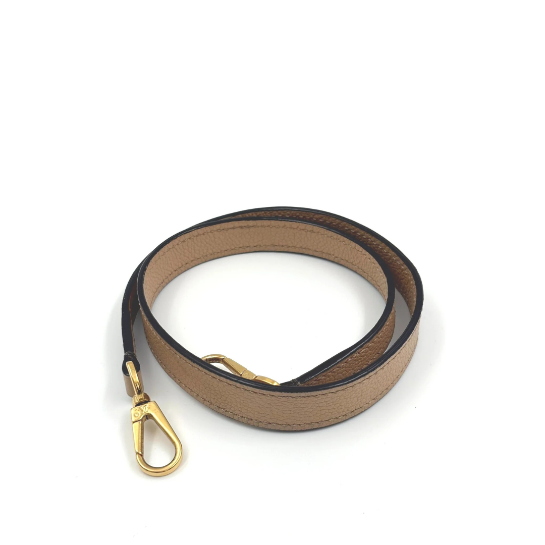 LOUIS VUITTON Montaigne MM neutrals Empreinte leather