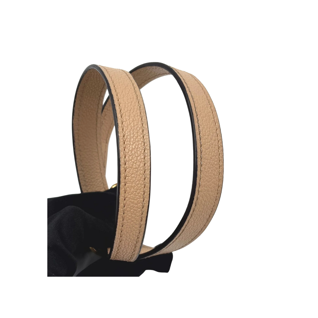 LOUIS VUITTON Montaigne MM neutrals Empreinte leather