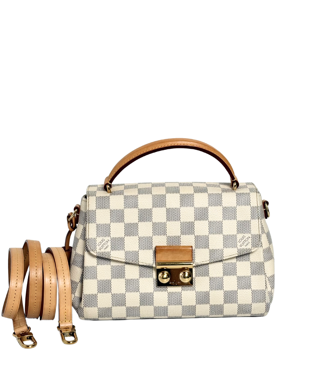LOUIS VUITTON Croisette – Damier Azur canvas