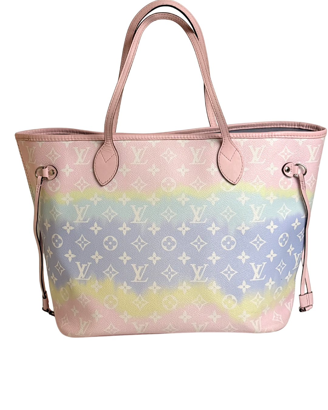 LOUIS VUITTON Monogram Escale Neverfull MM Pastel