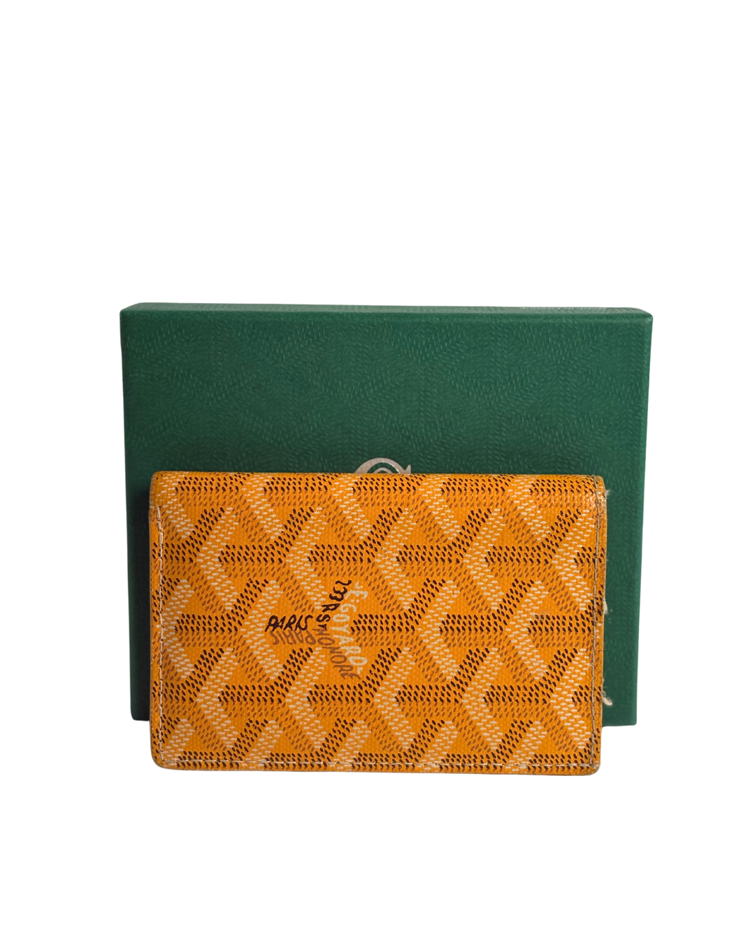 GOYARD Saint Pierre Card Holder – Yellow