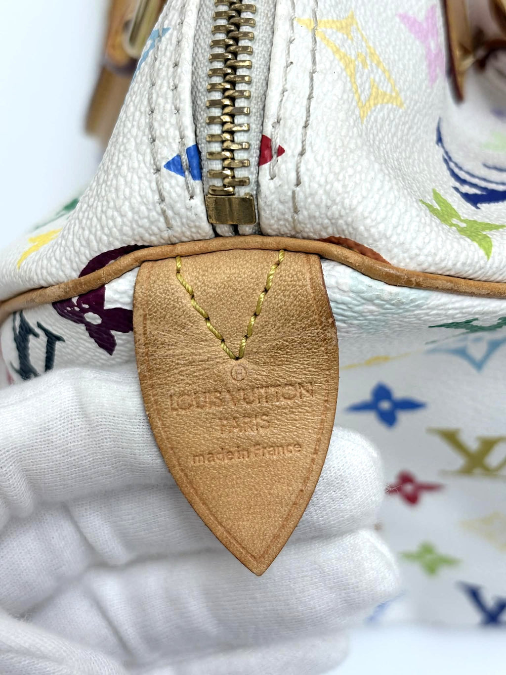 LOUIS VUITTON x Takashi Murakami Speedy 30 – Multicolor White