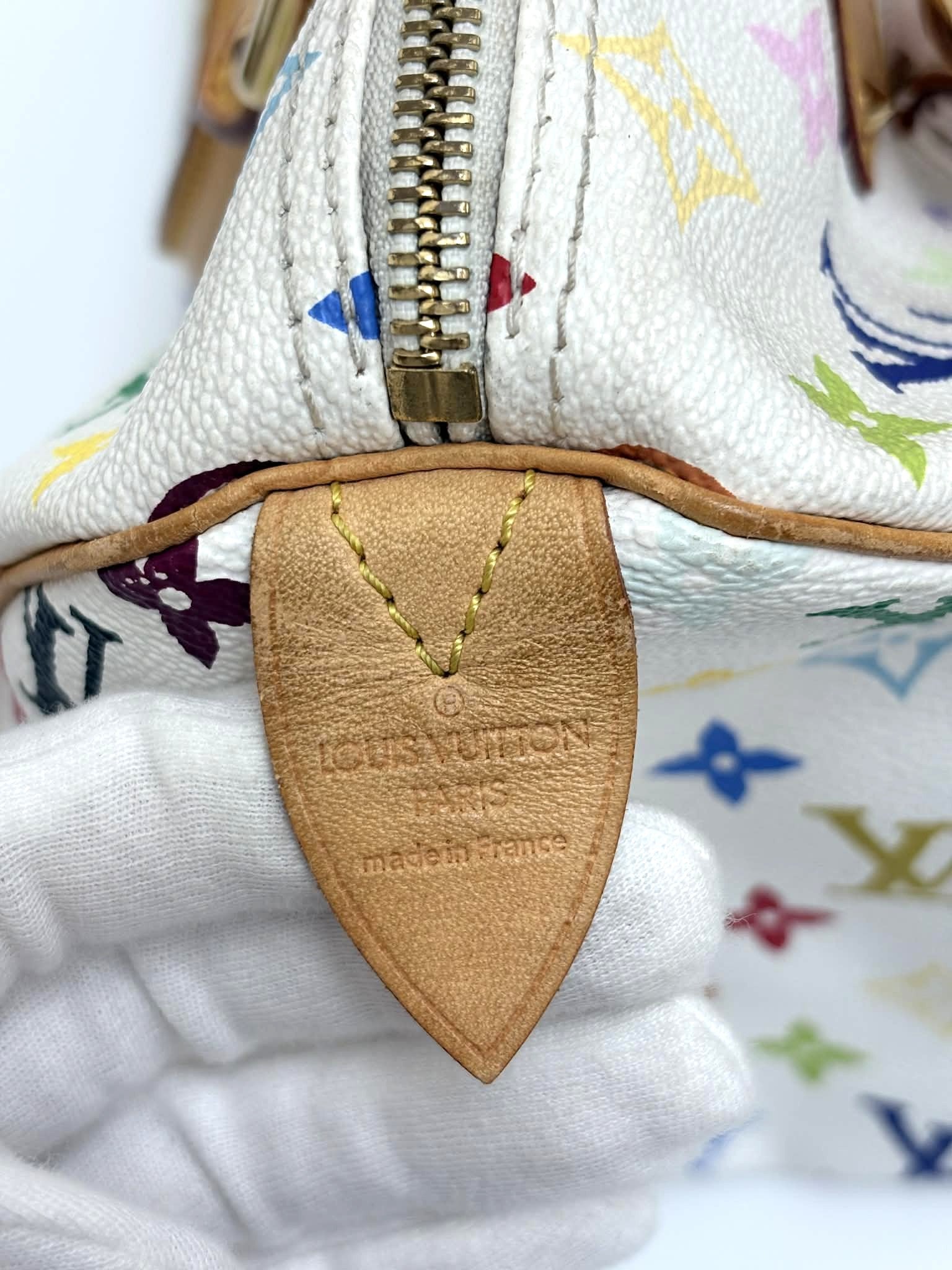 LOUIS VUITTON x Takashi Murakami Speedy 30 – Multicolor White