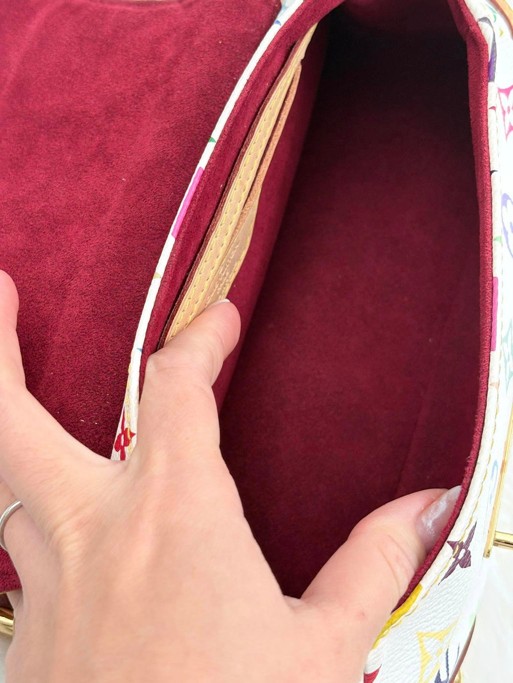 LOUIS VUITTON Marilyn monogram multicolor in white(discontinued)