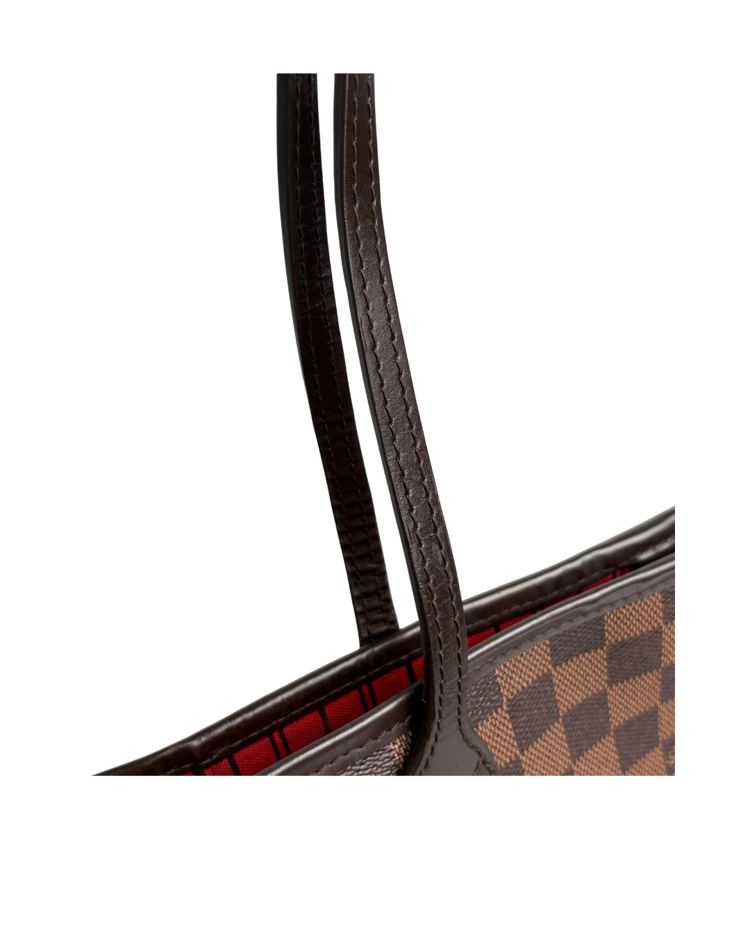 LOUIS VUITTON Neverfull MM Damier Ebene canvas