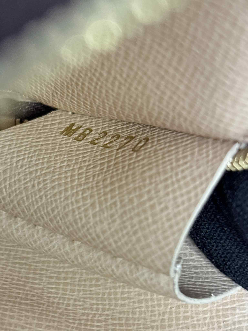 LOUIS VUITTON Multi Pochette Accessoires khaki strap