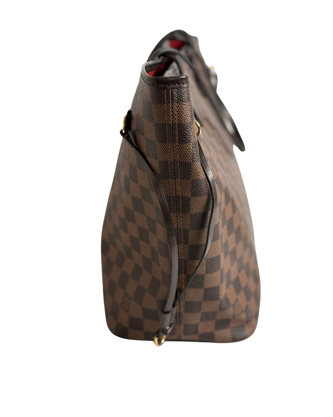 LOUIS VUITTON Neverfull MM Damier Ebene canvas