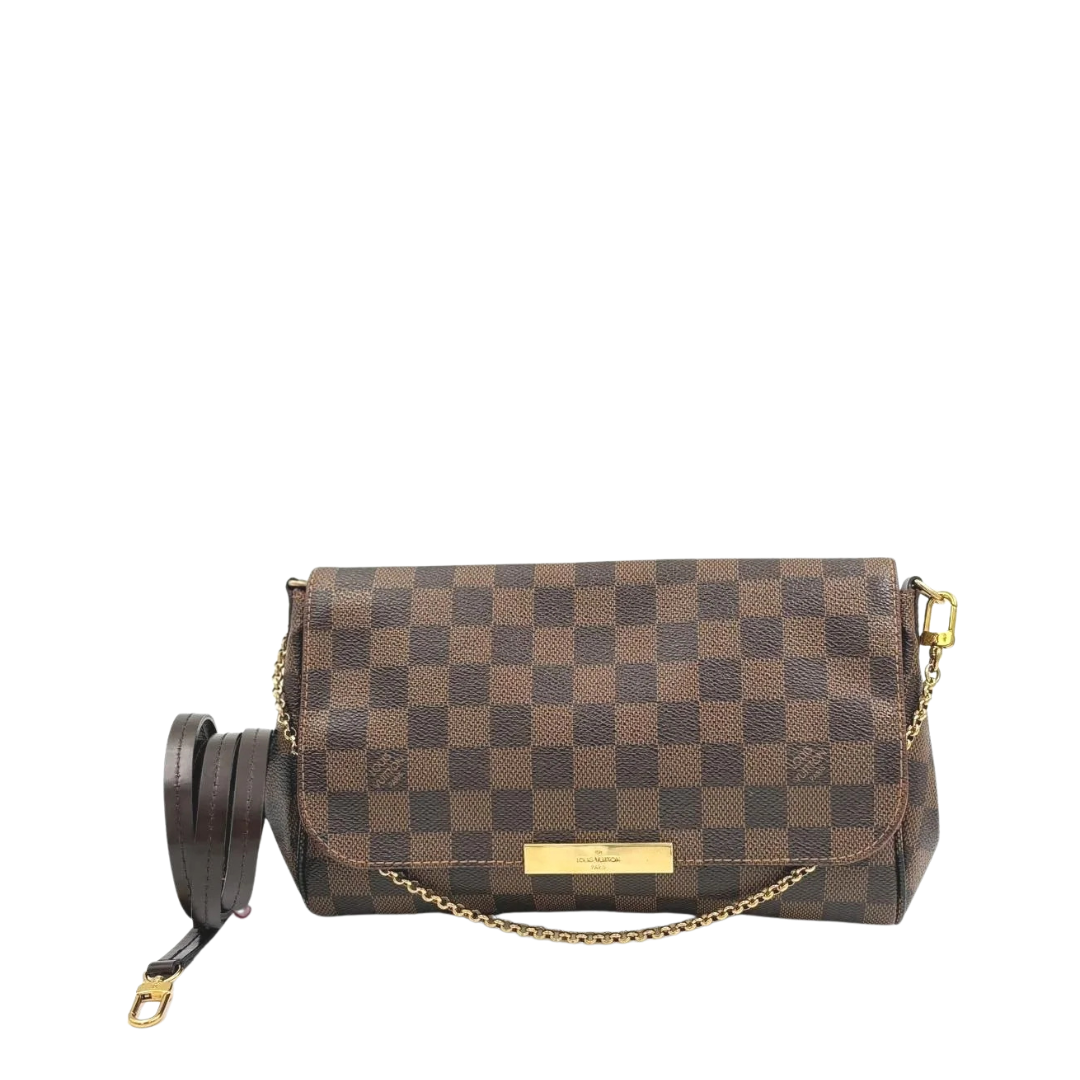 LOUIS VUITTON Favorite MM in DE canvas and cherry interior (discontinued)