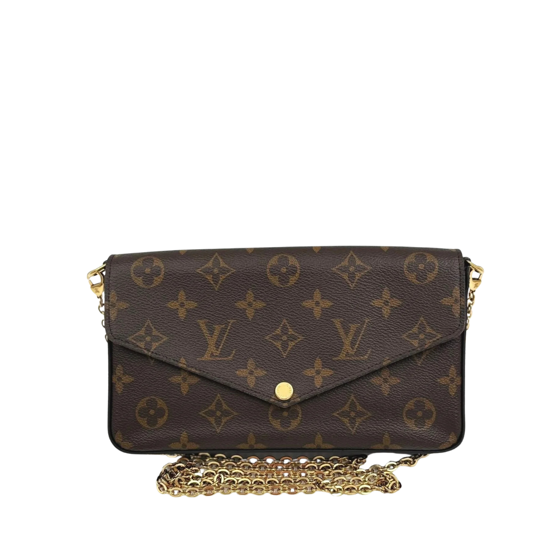 LOUIS VUITTON Pochette Félicie monogram canvas