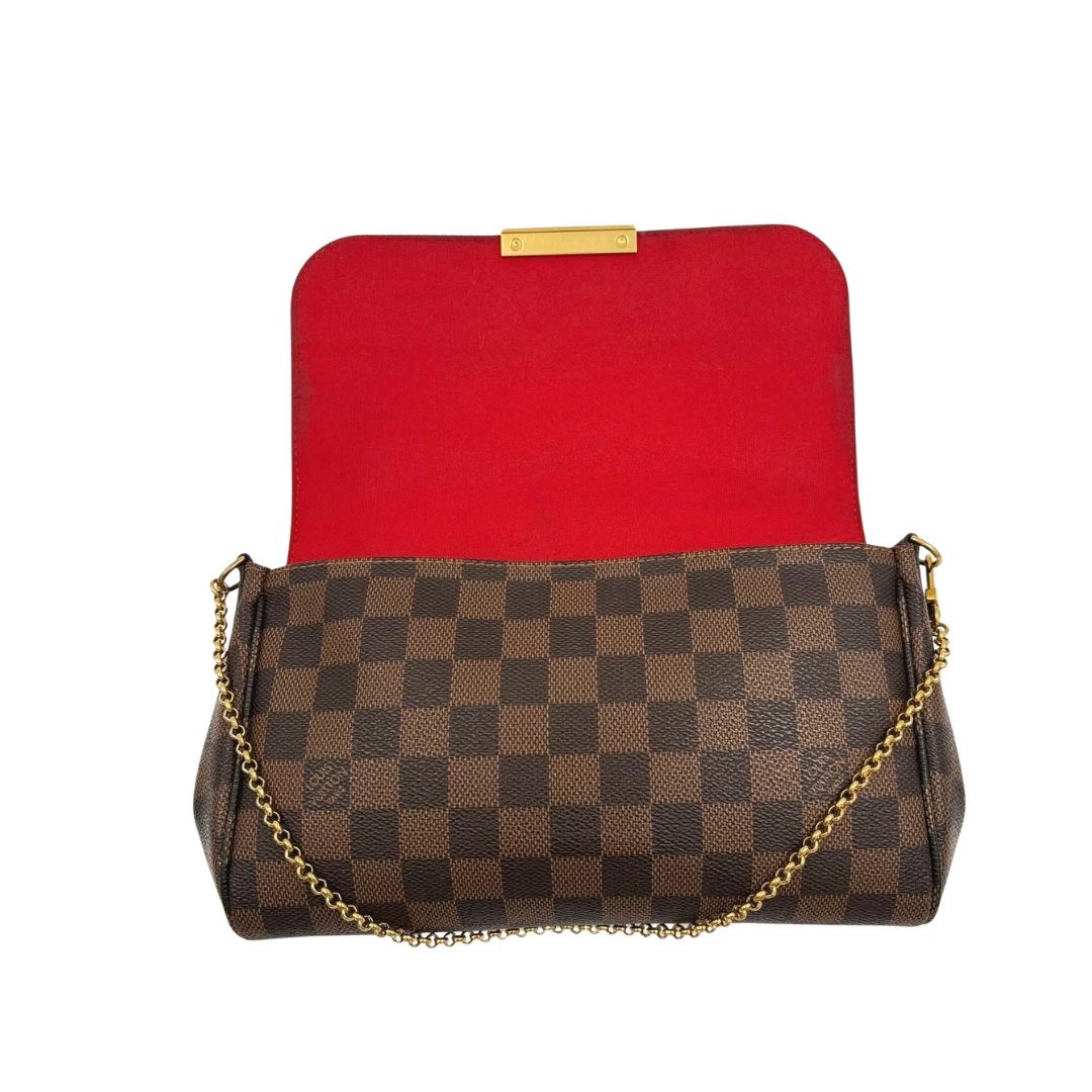 LOUIS VUITTON Favorite MM in DE canvas and cherry interior (discontinued)