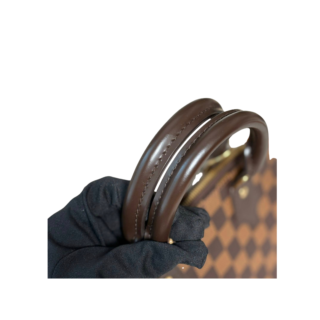 LOUIS VUITTON Alma BB Damier Ebene canvas
