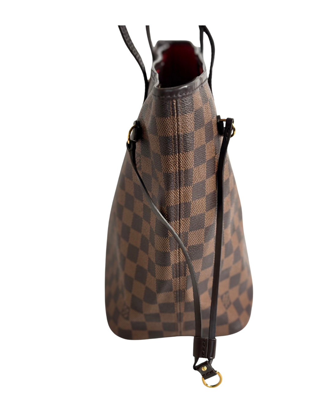 LOUIS VUITTON Neverfull MM Damier Ebene canvas