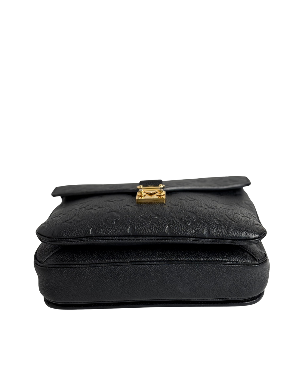LOUIS VUITTON Metis empreinte black leather