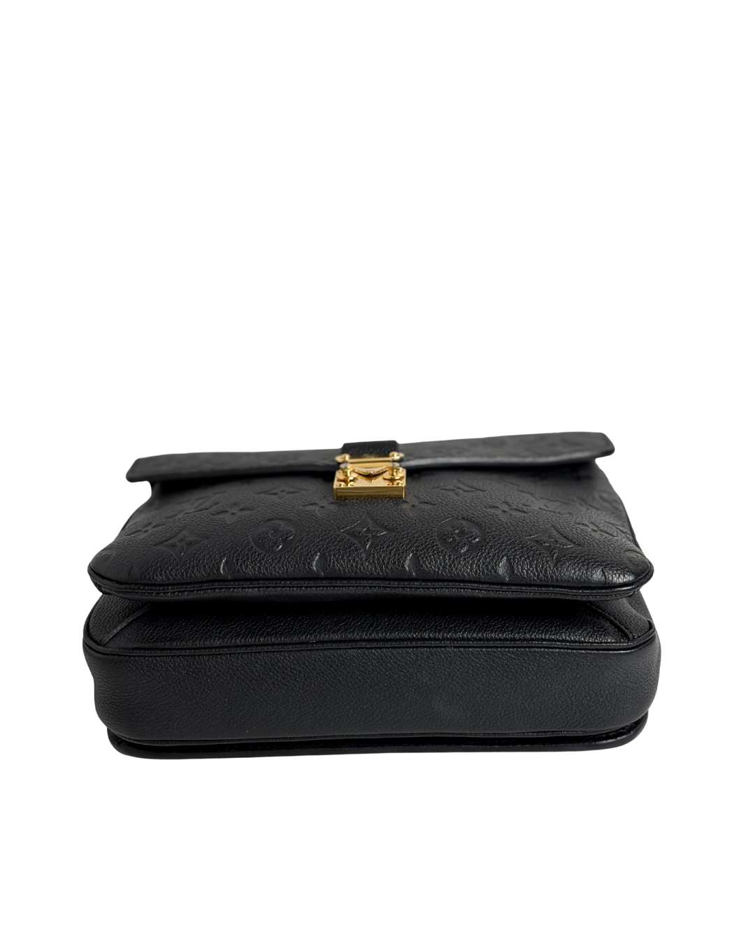 LOUIS VUITTON Metis empreinte black leather