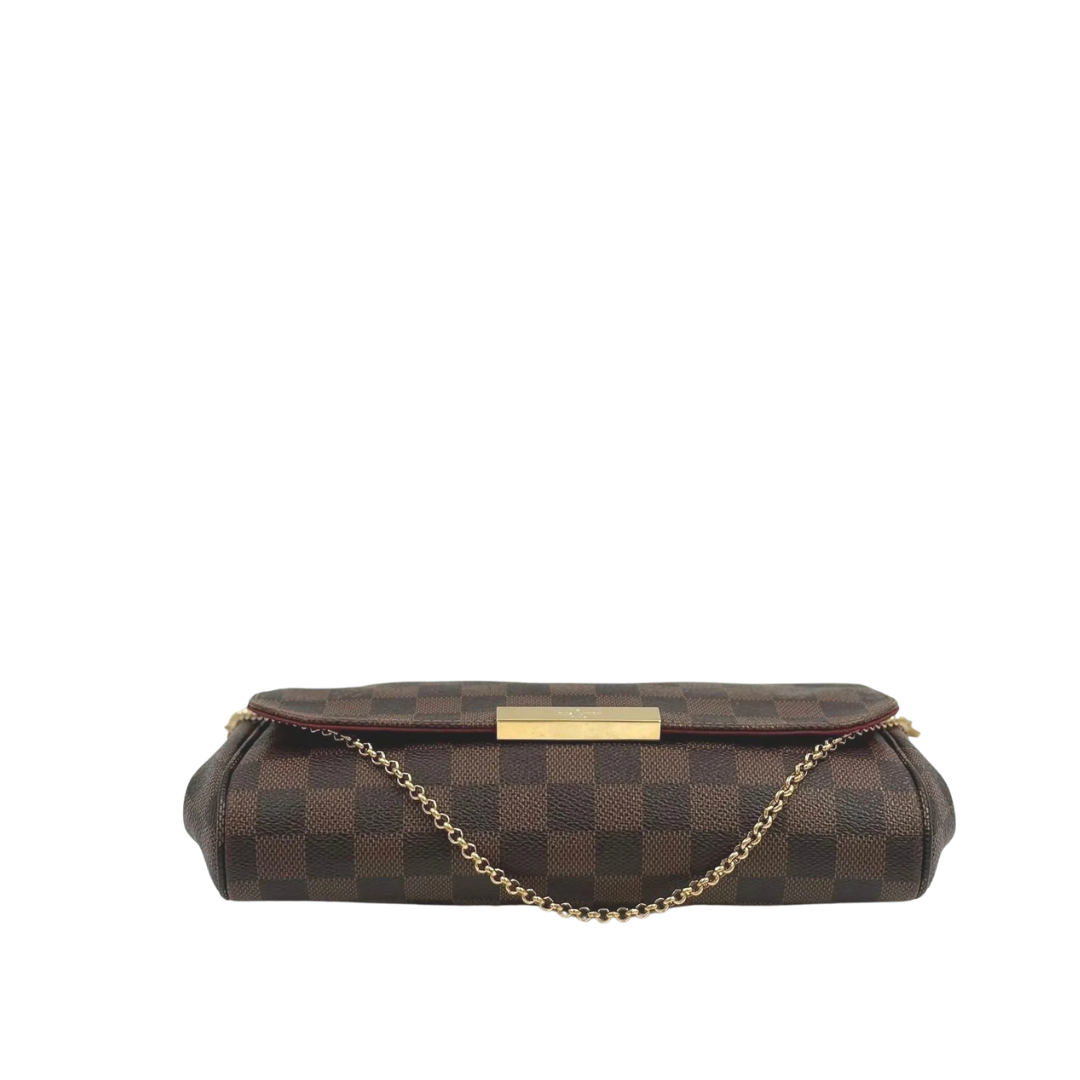 LOUIS VUITTON Favorite MM in DE canvas and cherry interior (discontinued)