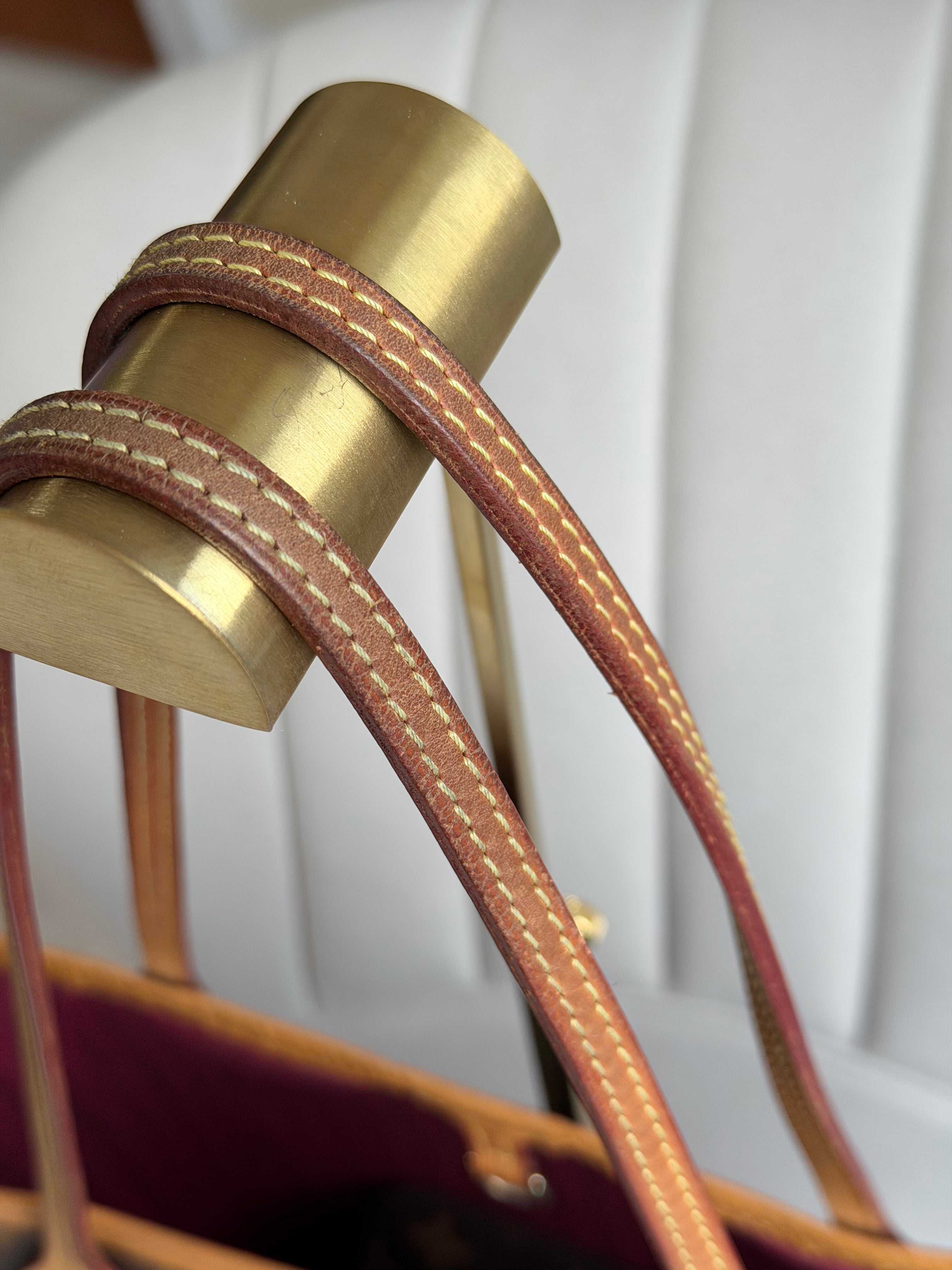 LOUIS VUITTON Neverfull MM Monogram – Pivoine Interior