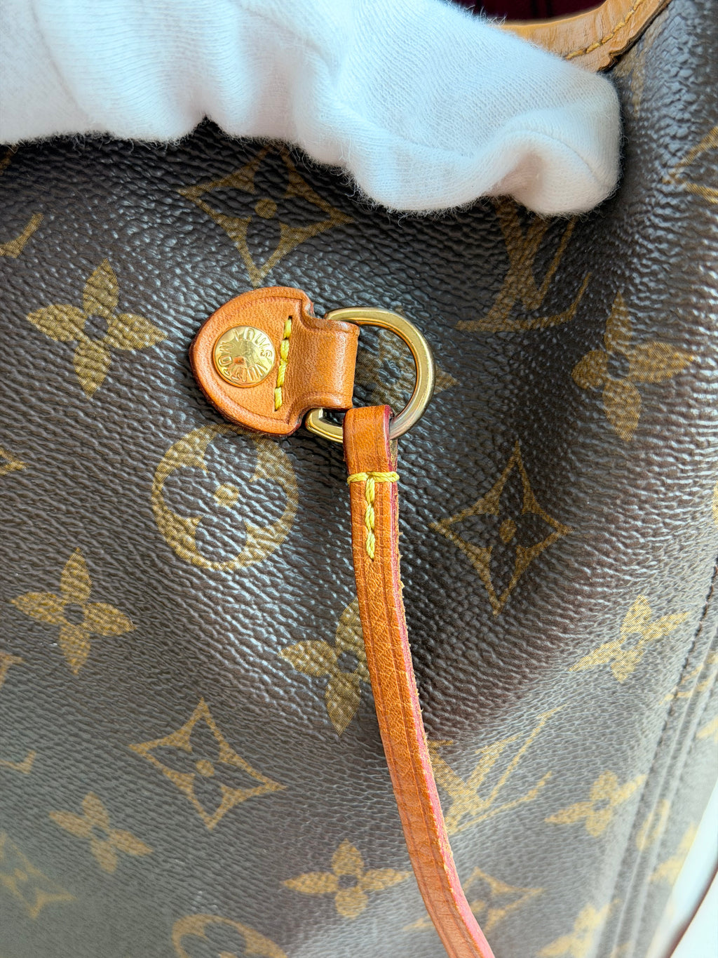 LOUIS VUITTON Neverfull MM Monogram – Pivoine Interior