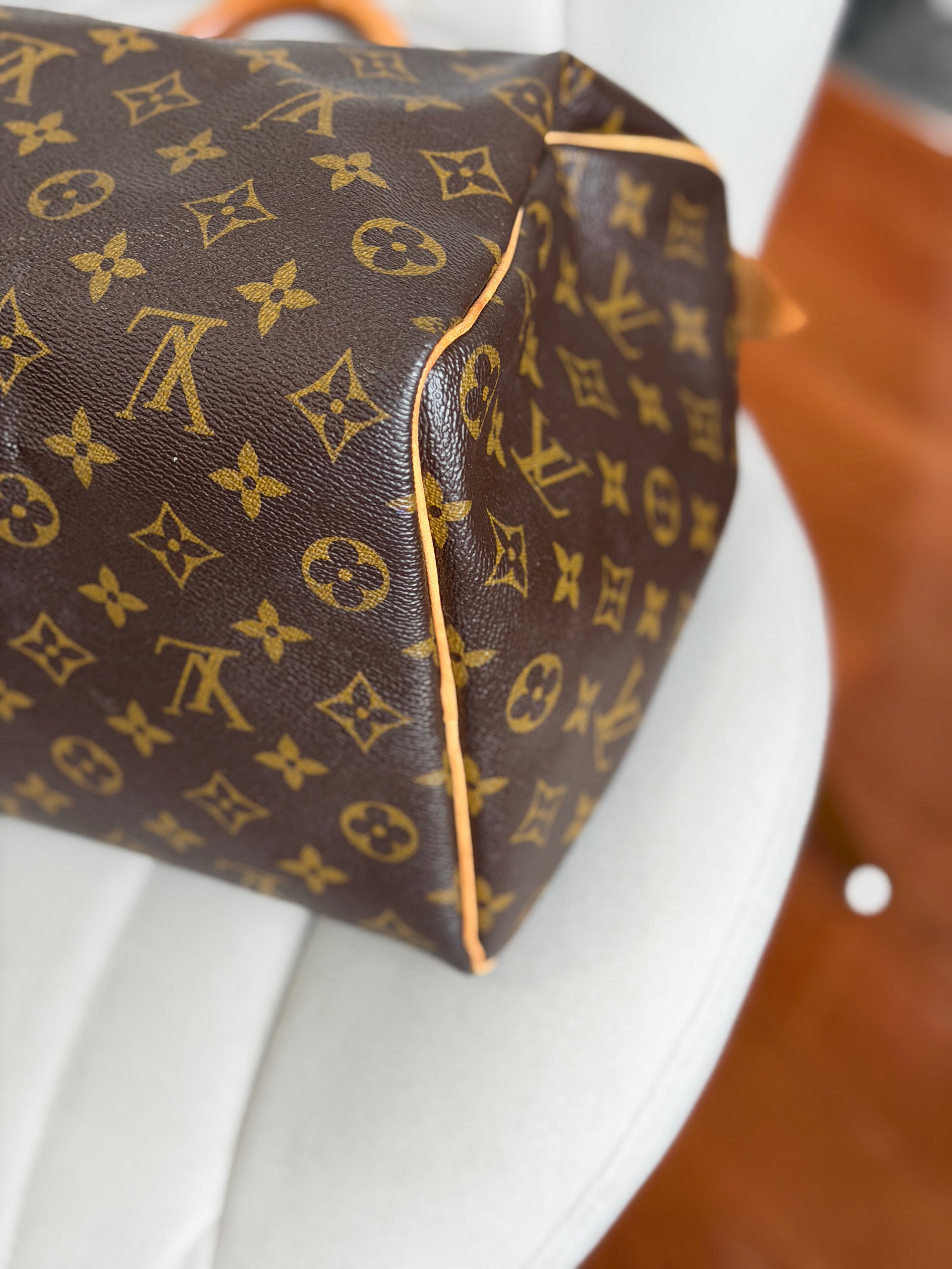 LOUIS VUITTON Speedy 35 Monogram Canvas
