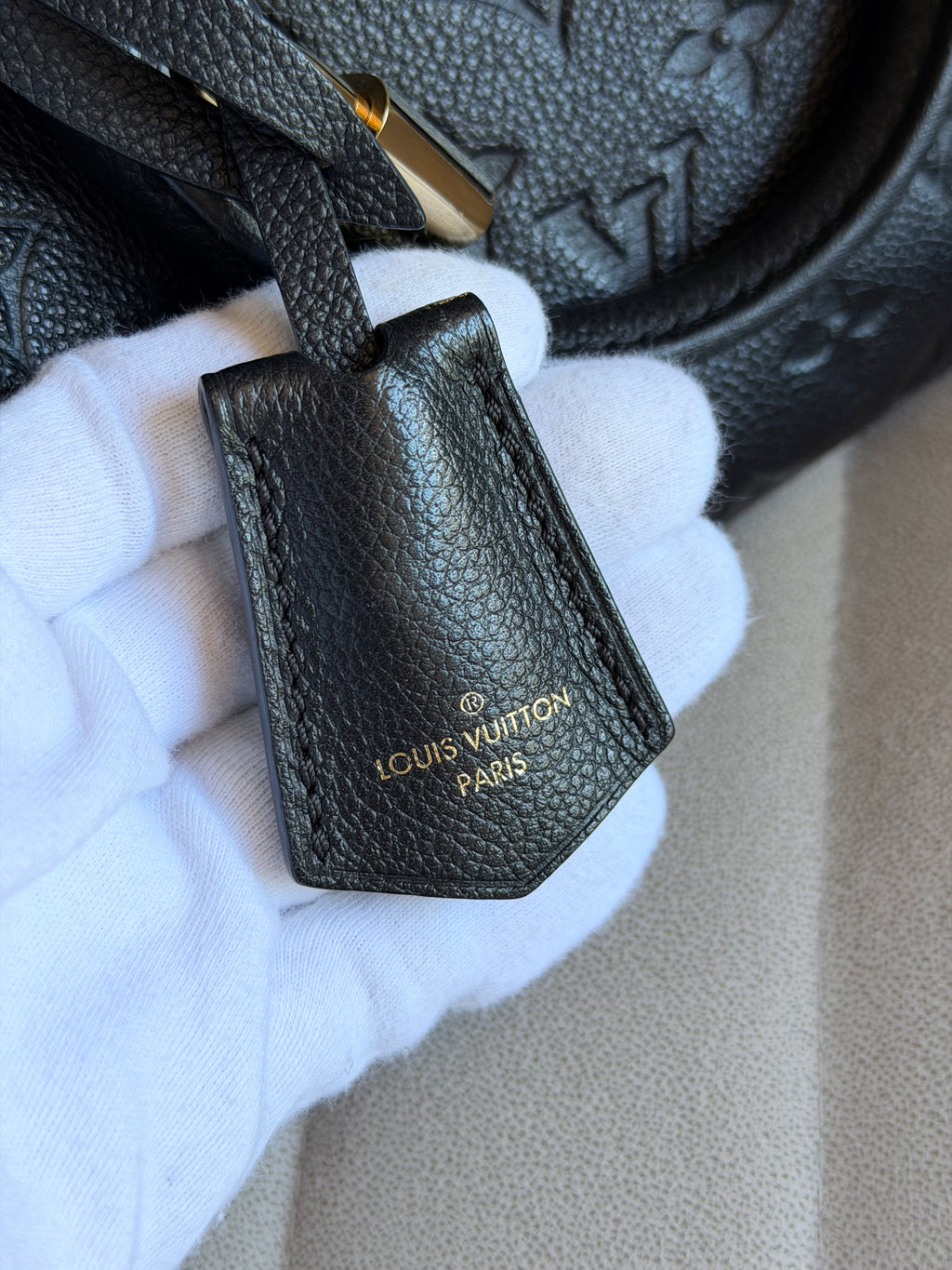 LOUIS VUITTON Speedy Bandoulière 25 – Empreinte Noir