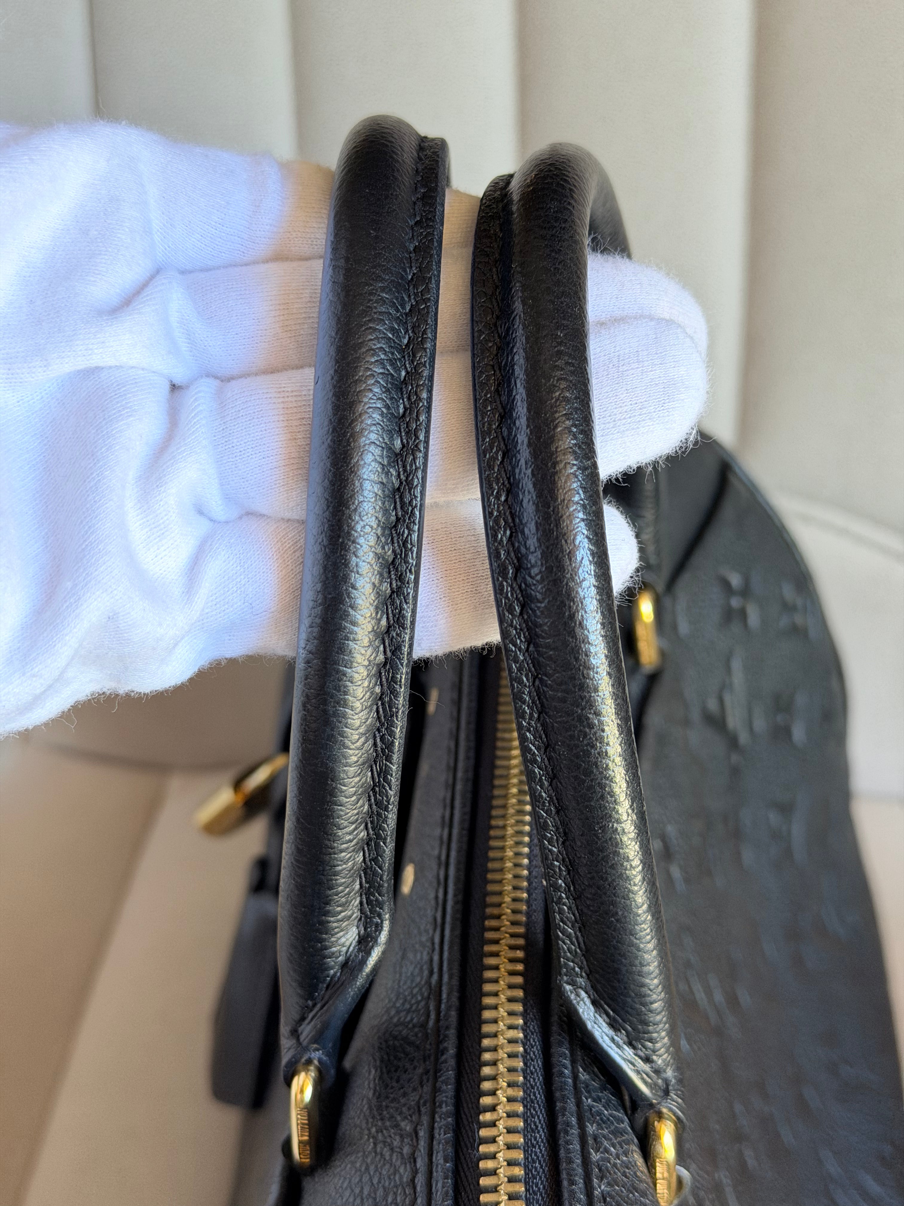 LOUIS VUITTON Speedy Bandoulière 25 – Empreinte Noir