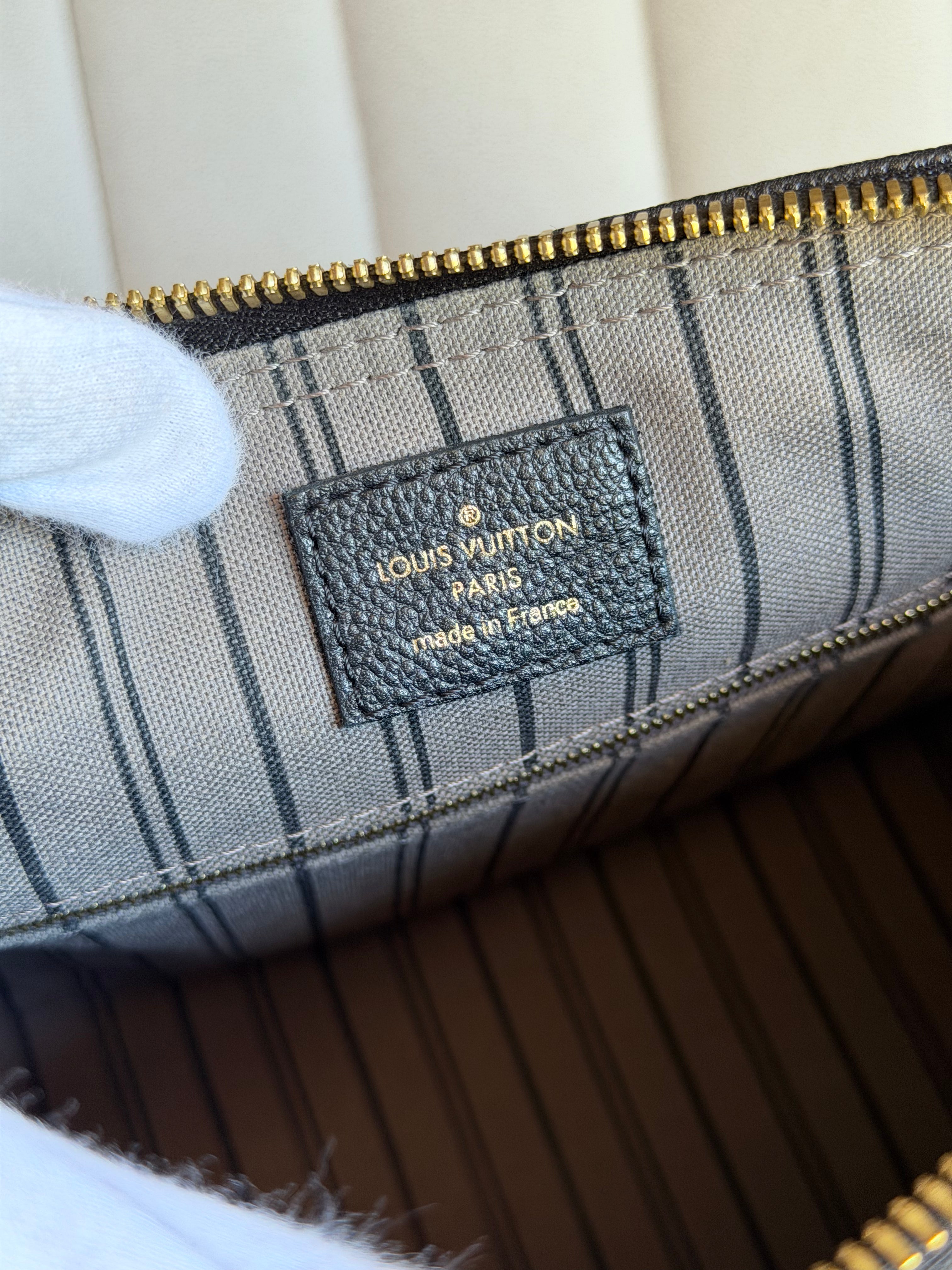 LOUIS VUITTON Speedy Bandoulière 25 – Empreinte Noir