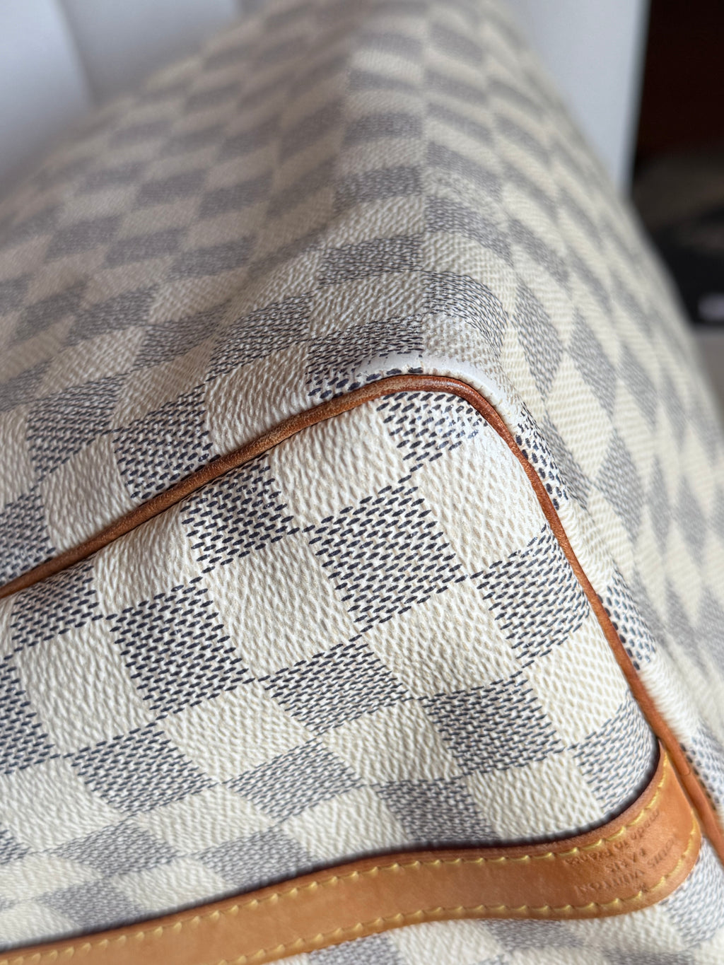 LOUIS VUITTON Speedy Bandoulière 30 in Damier Azur