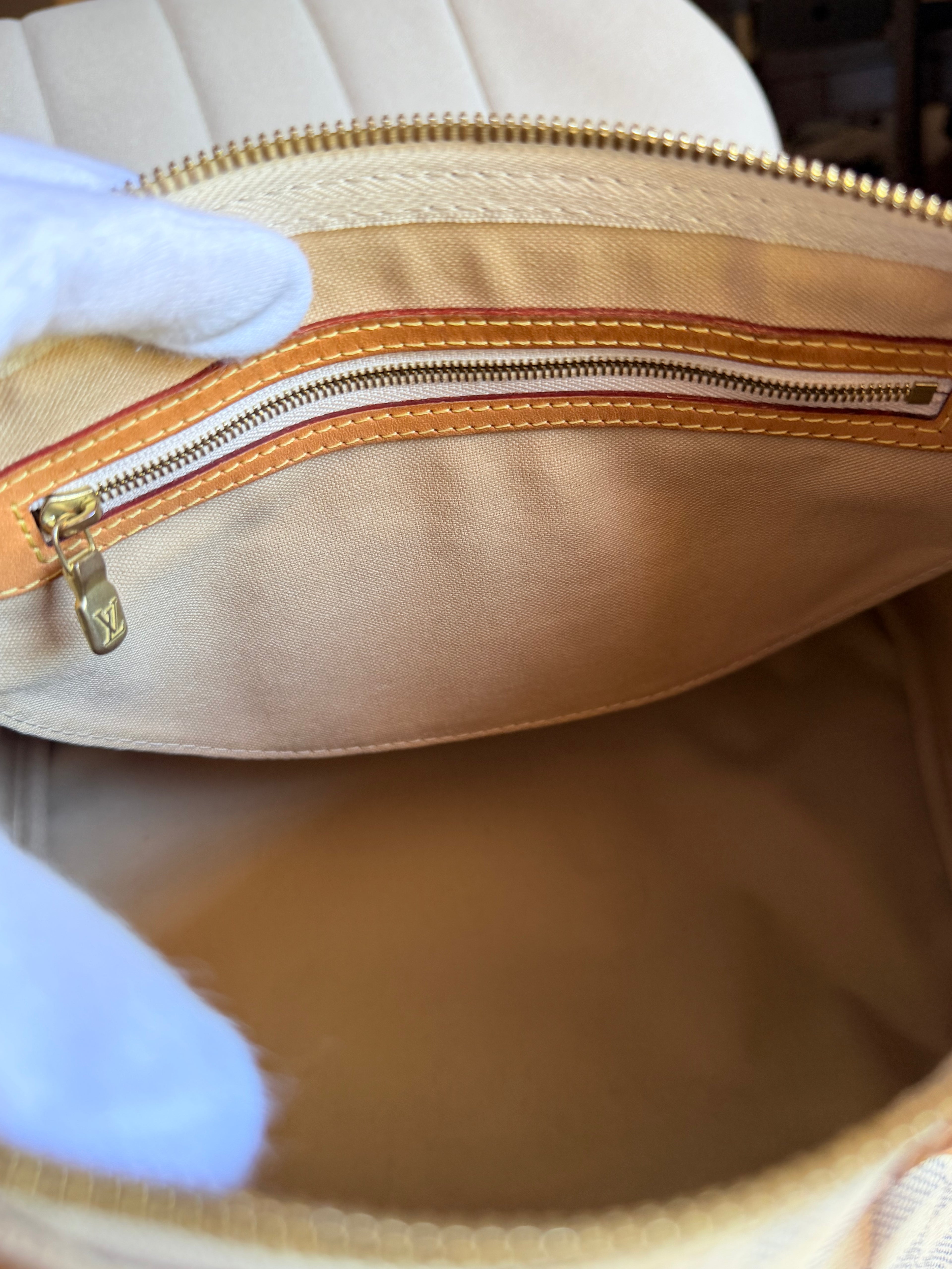 LOUIS VUITTON Speedy Bandoulière 30 in Damier Azur