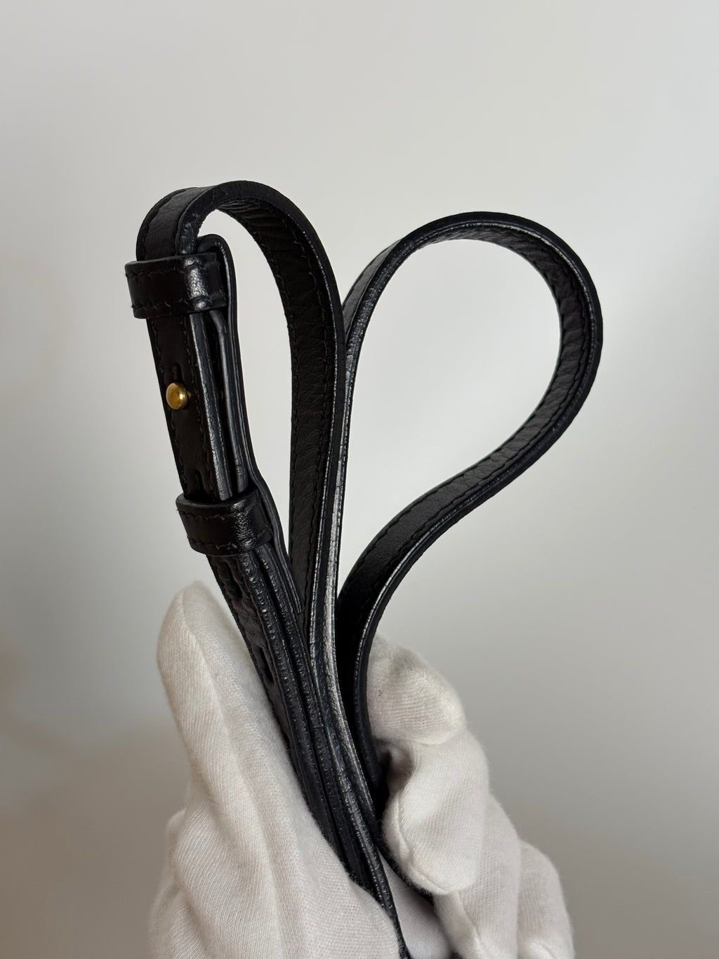 GUCCI marmont camera bag black leather
