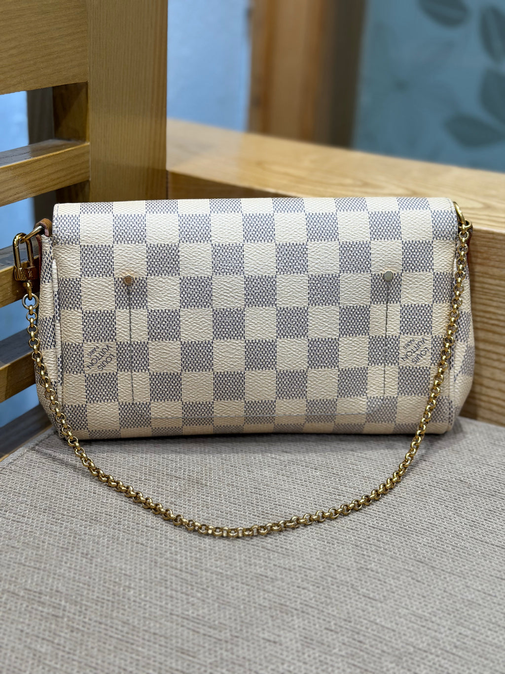 LOUIS VUITTON Favorite PM in Damier Azur canvas (discontinued)