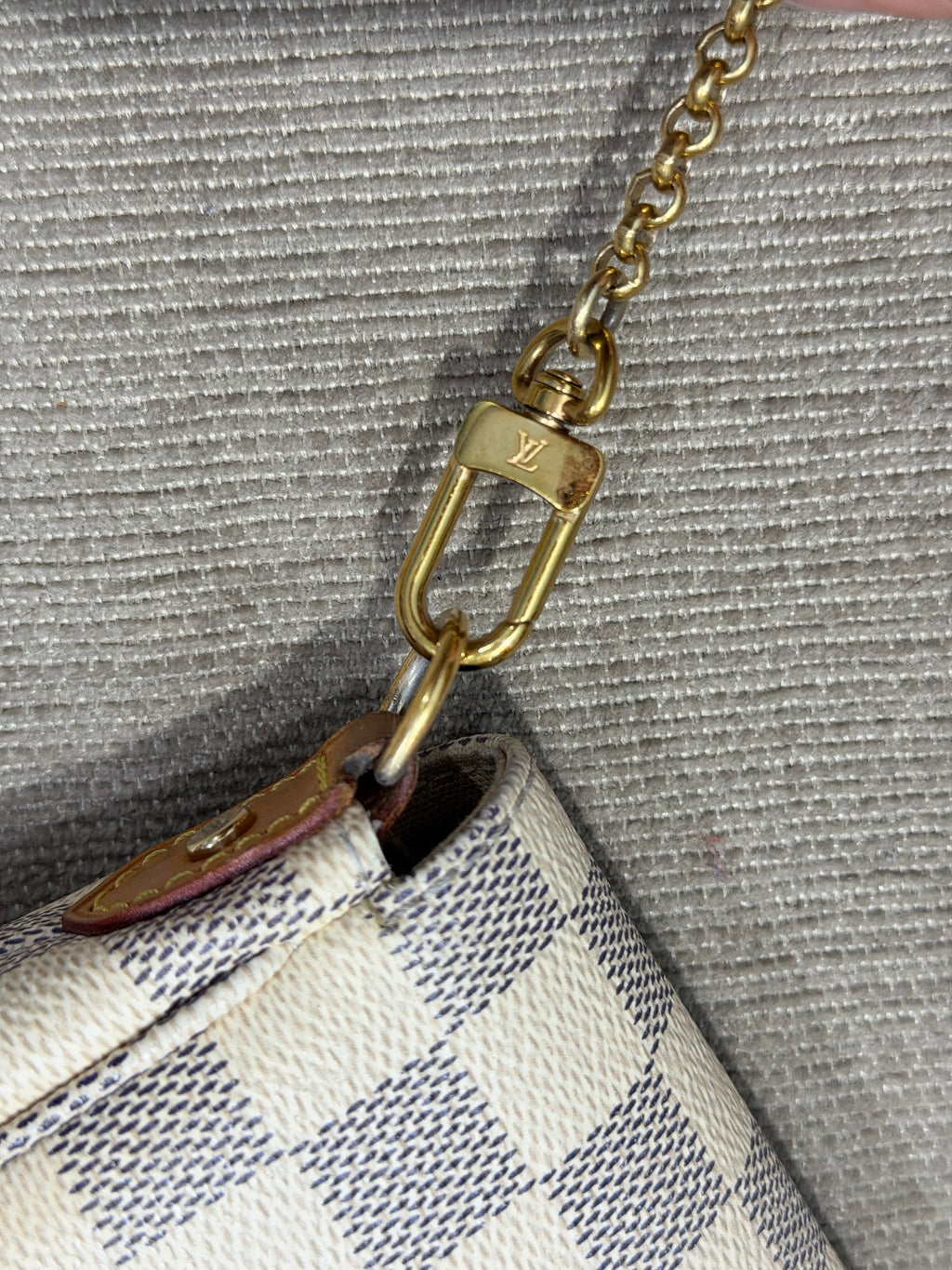 LOUIS VUITTON Favorite PM in Damier Azur canvas (discontinued)