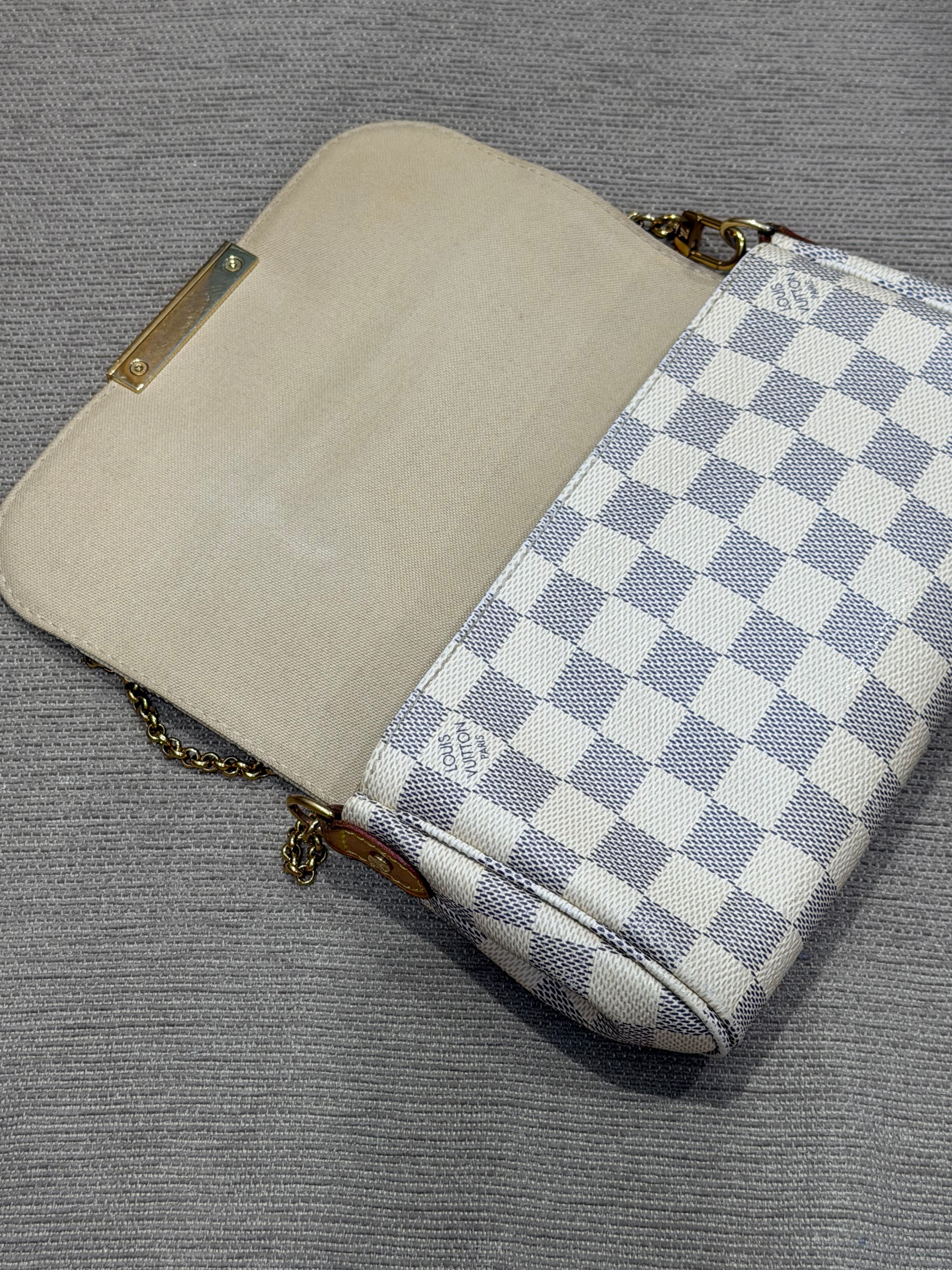 LOUIS VUITTON Favorite PM in Damier Azur canvas (discontinued)