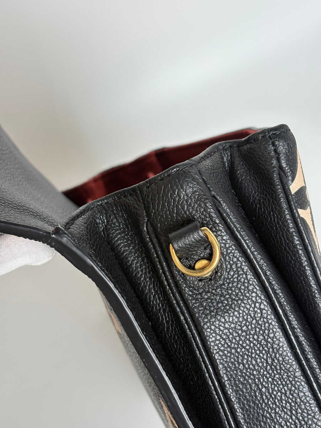 LOUIS VUITTON Bicolor Monogram Empreinte Pochette Métis