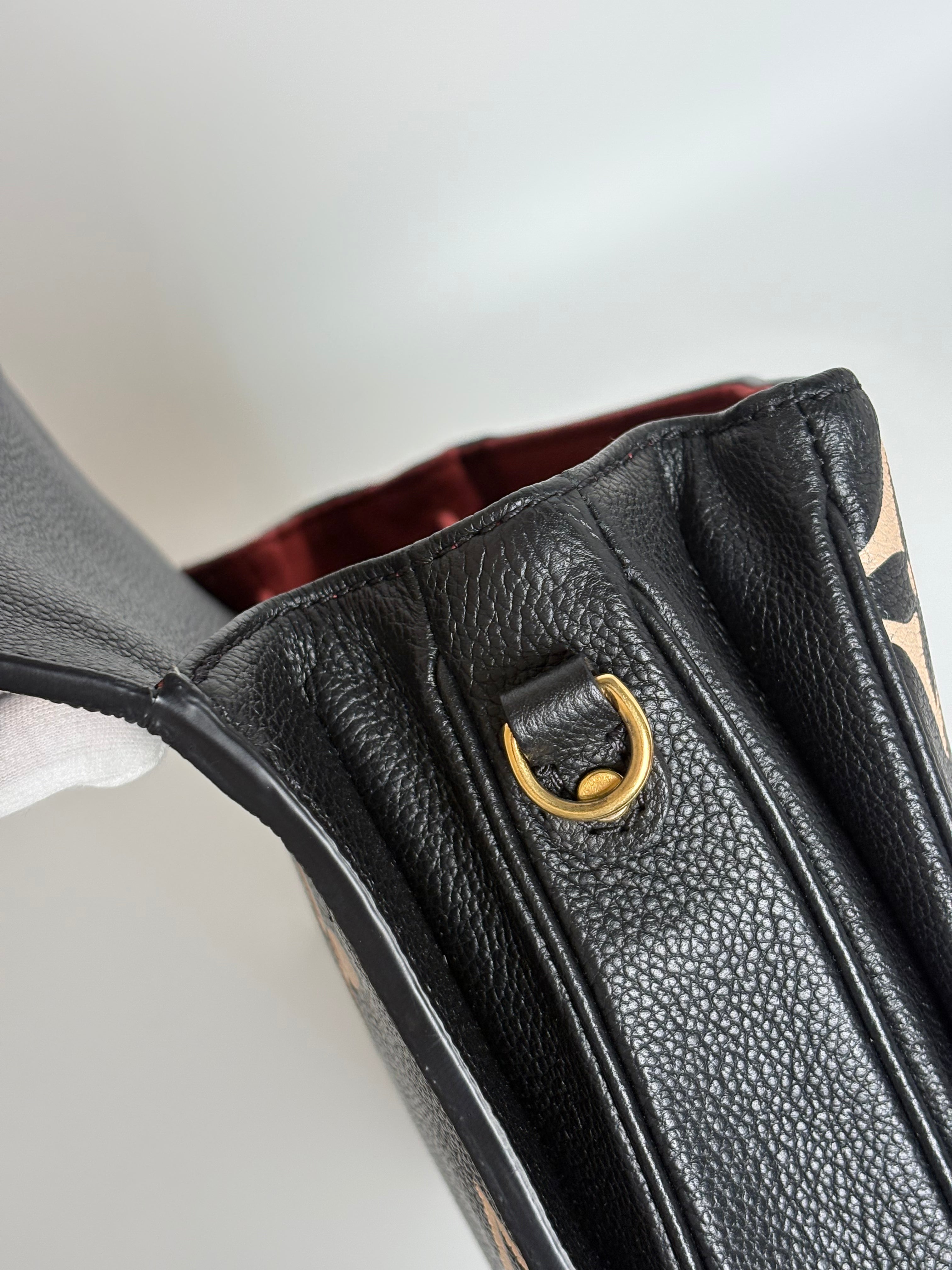LOUIS VUITTON Bicolor Monogram Empreinte Pochette Métis