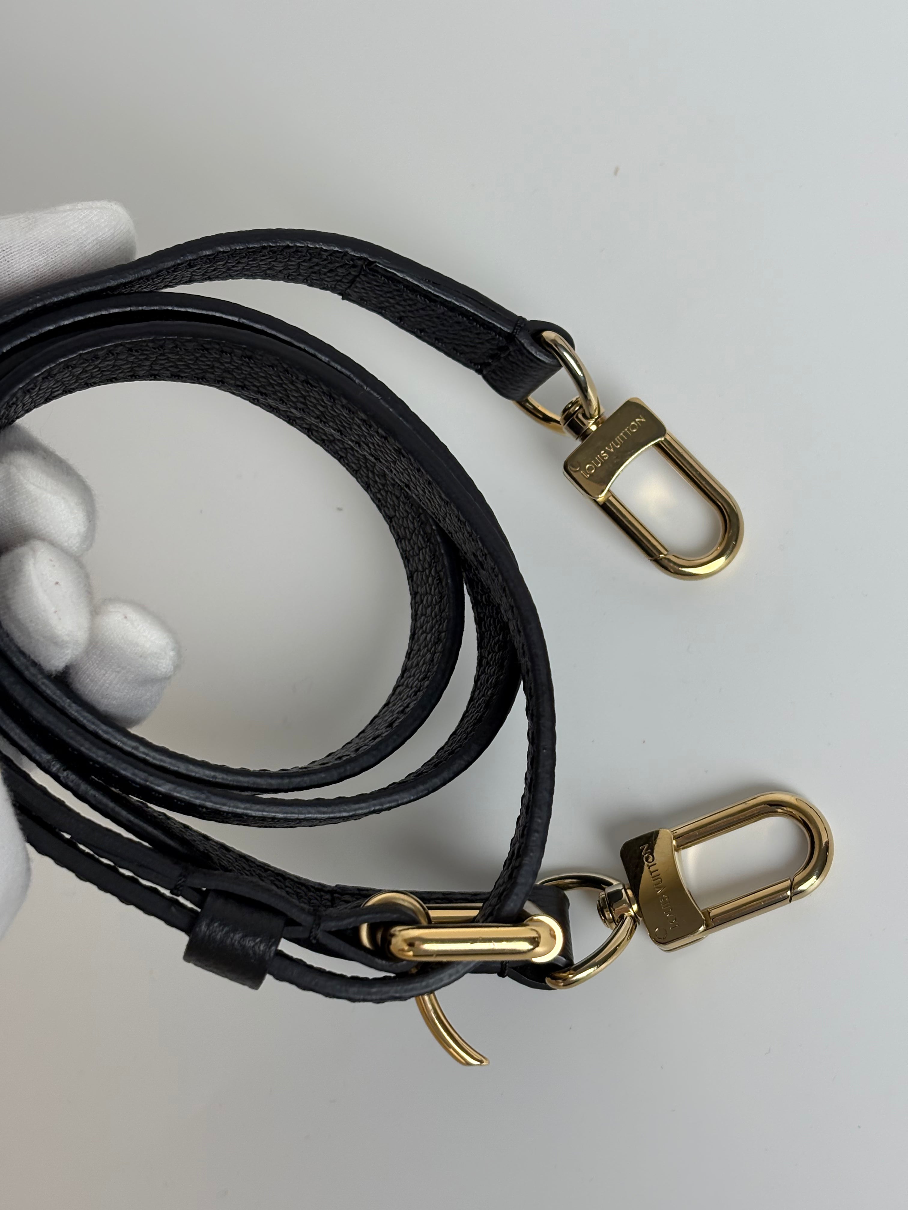 LOUIS VUITTON Bicolor Monogram Empreinte Pochette Métis