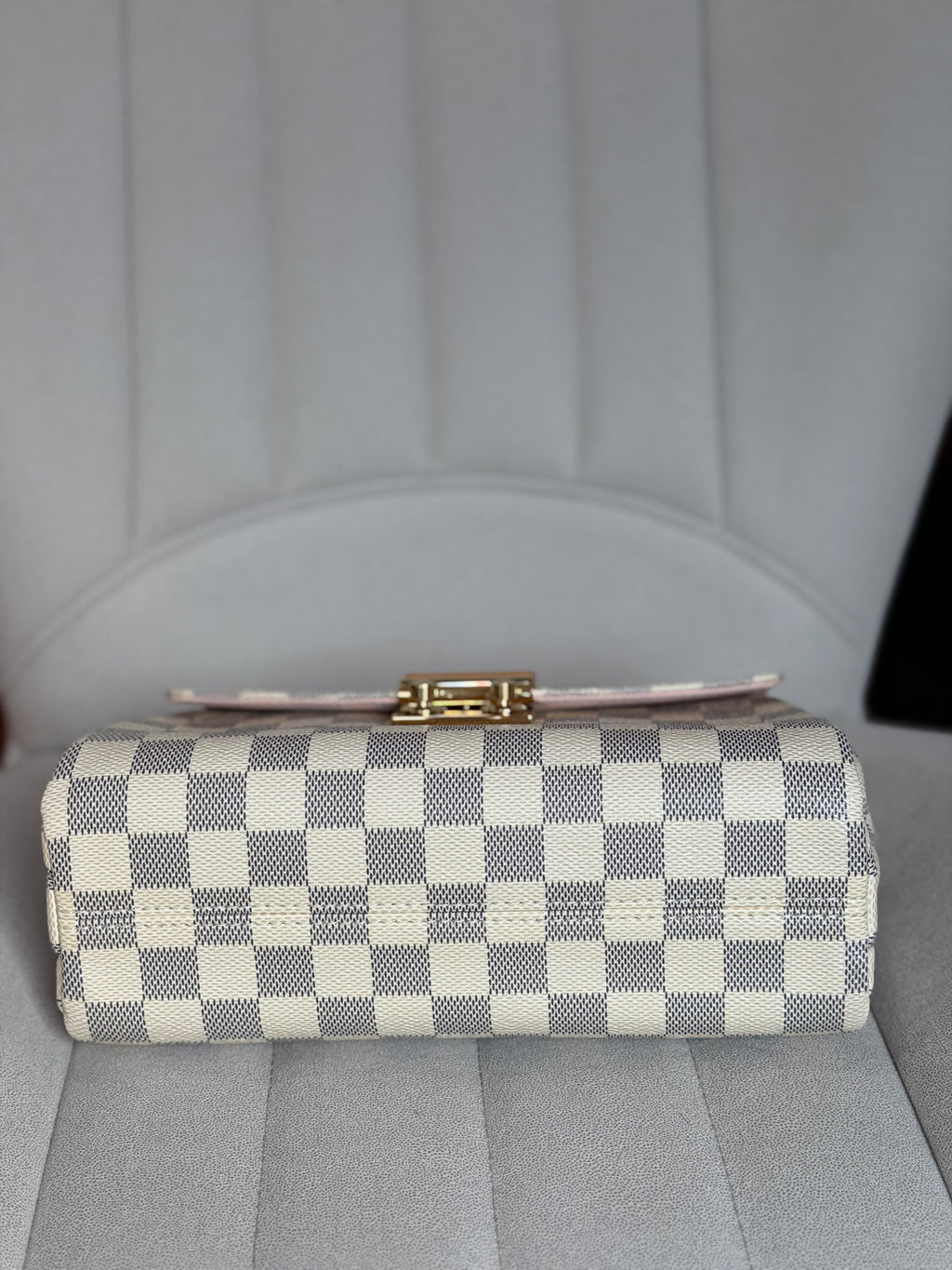LOUIS VUITTON Croisette Damier Azur canvas