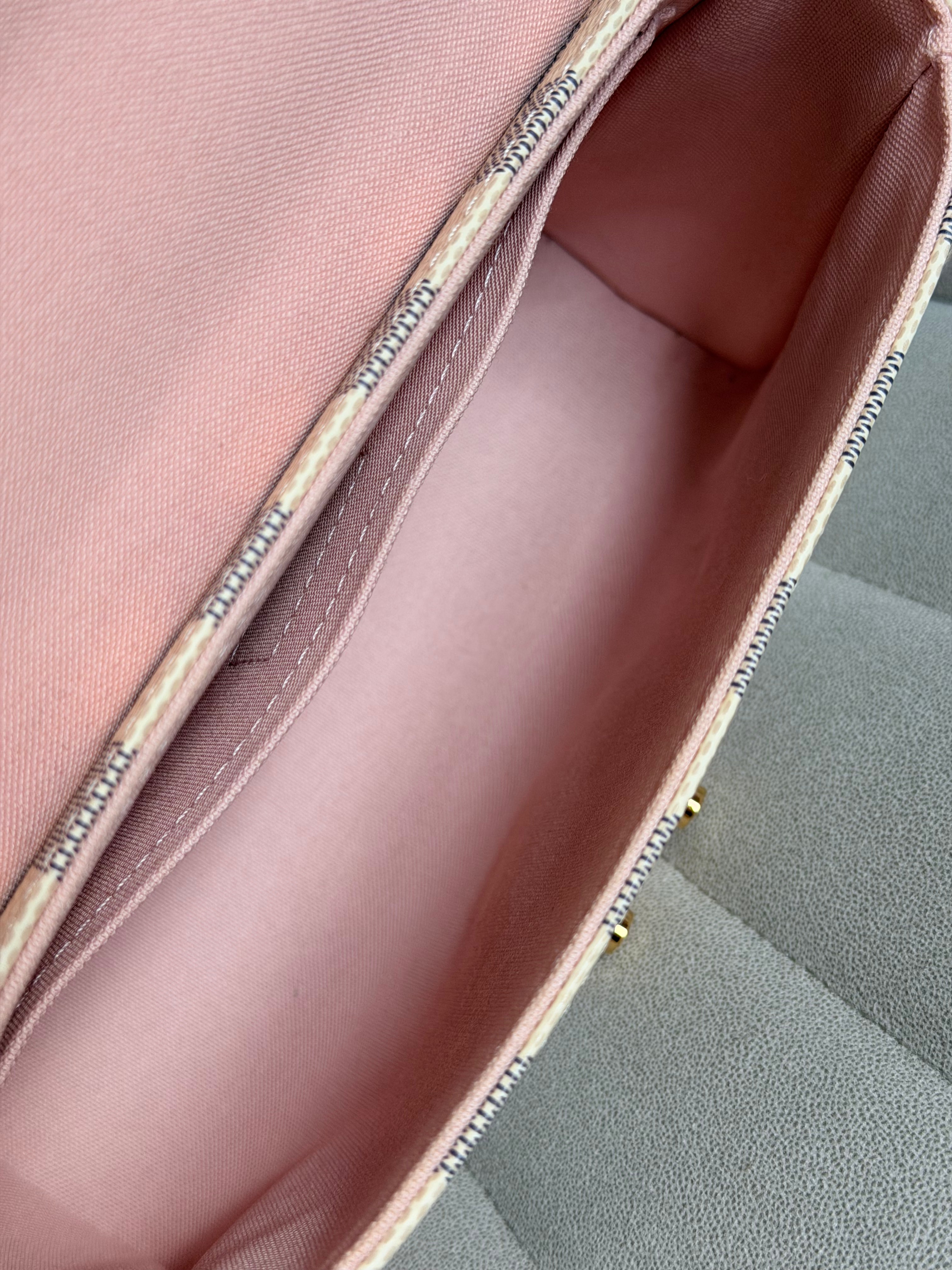 LOUIS VUITTON Croisette Damier Azur canvas