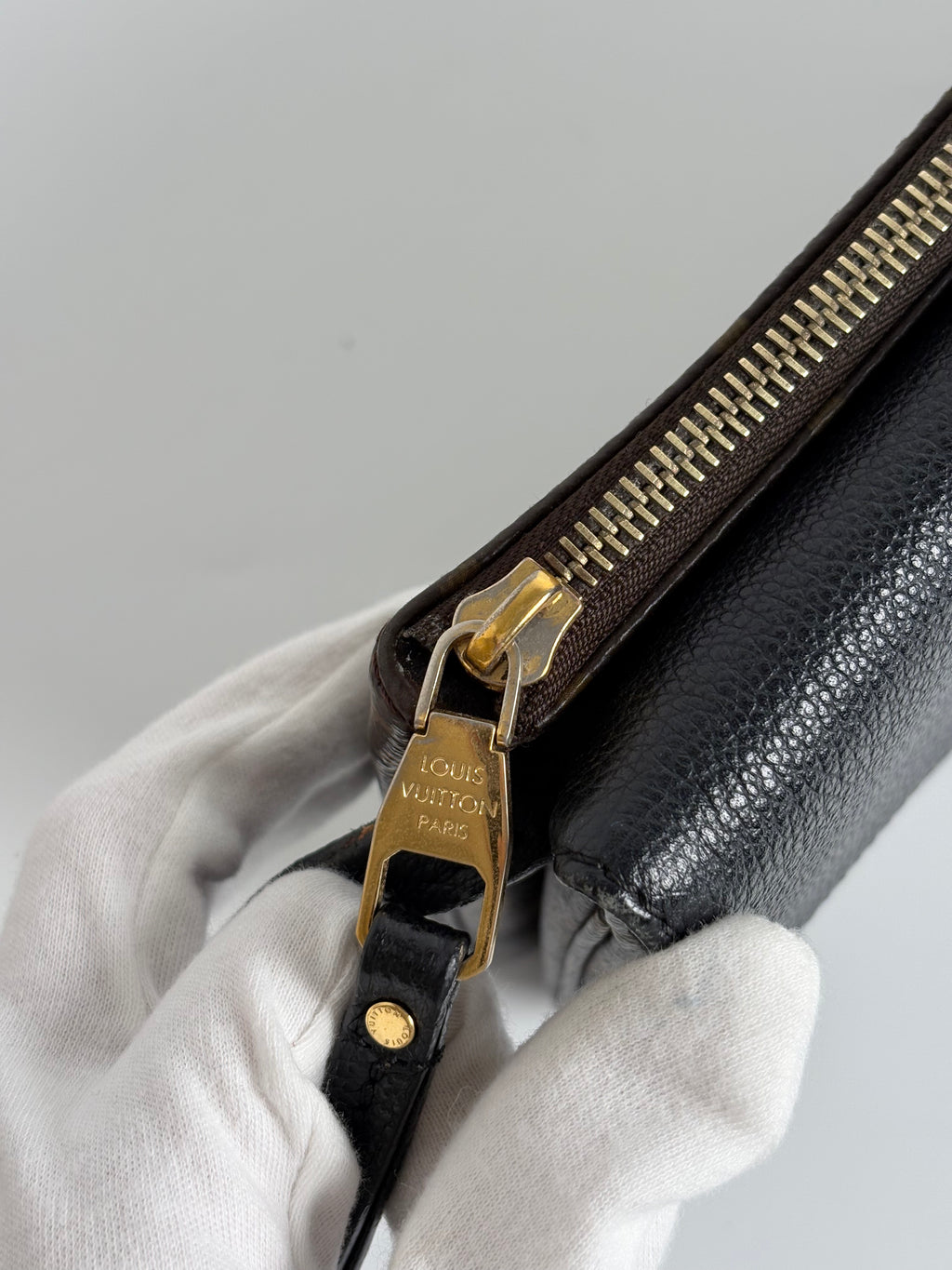 LOUIS VUITTON Twice Twinset Monogram Canvas Black Crossbody Shoulder Bag