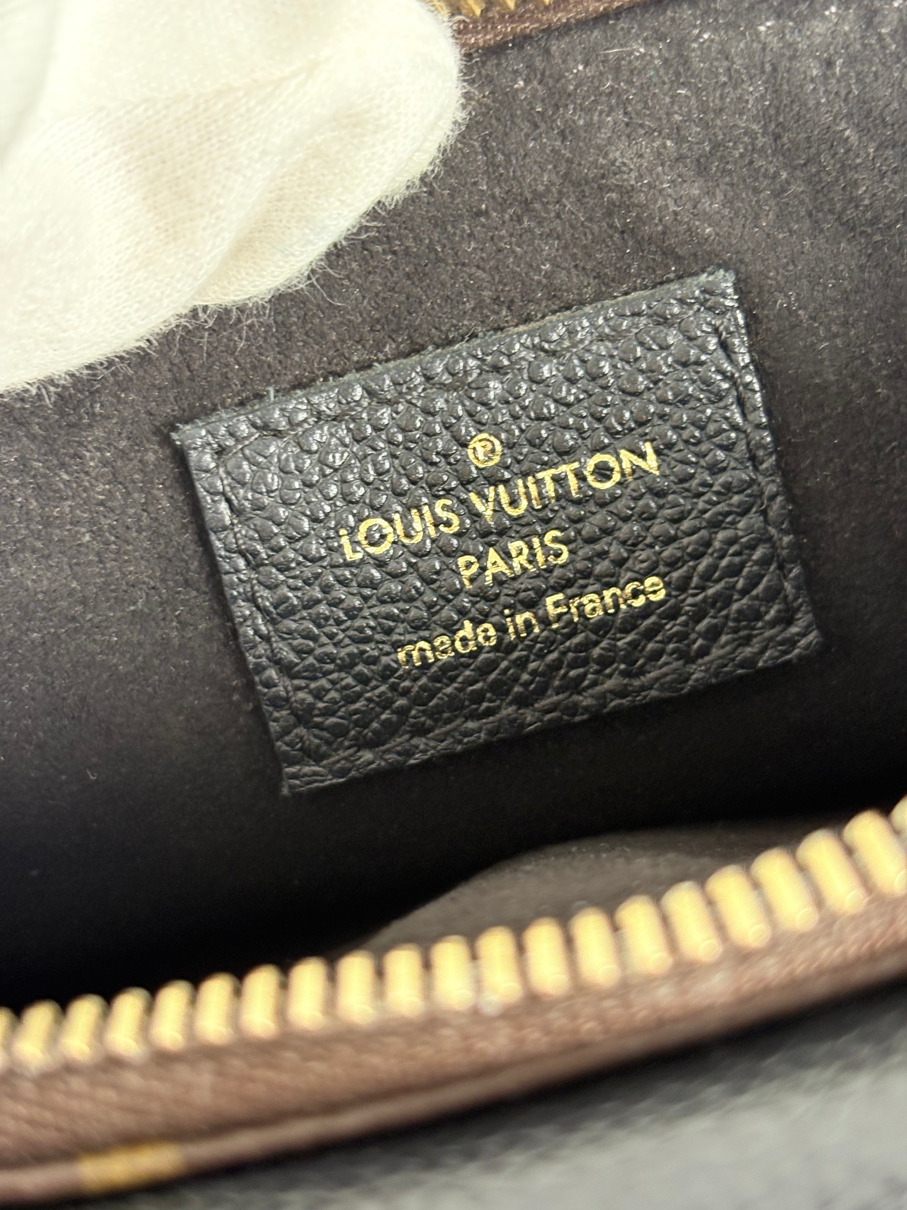 LOUIS VUITTON Twice Twinset Monogram Canvas Black Crossbody Shoulder Bag