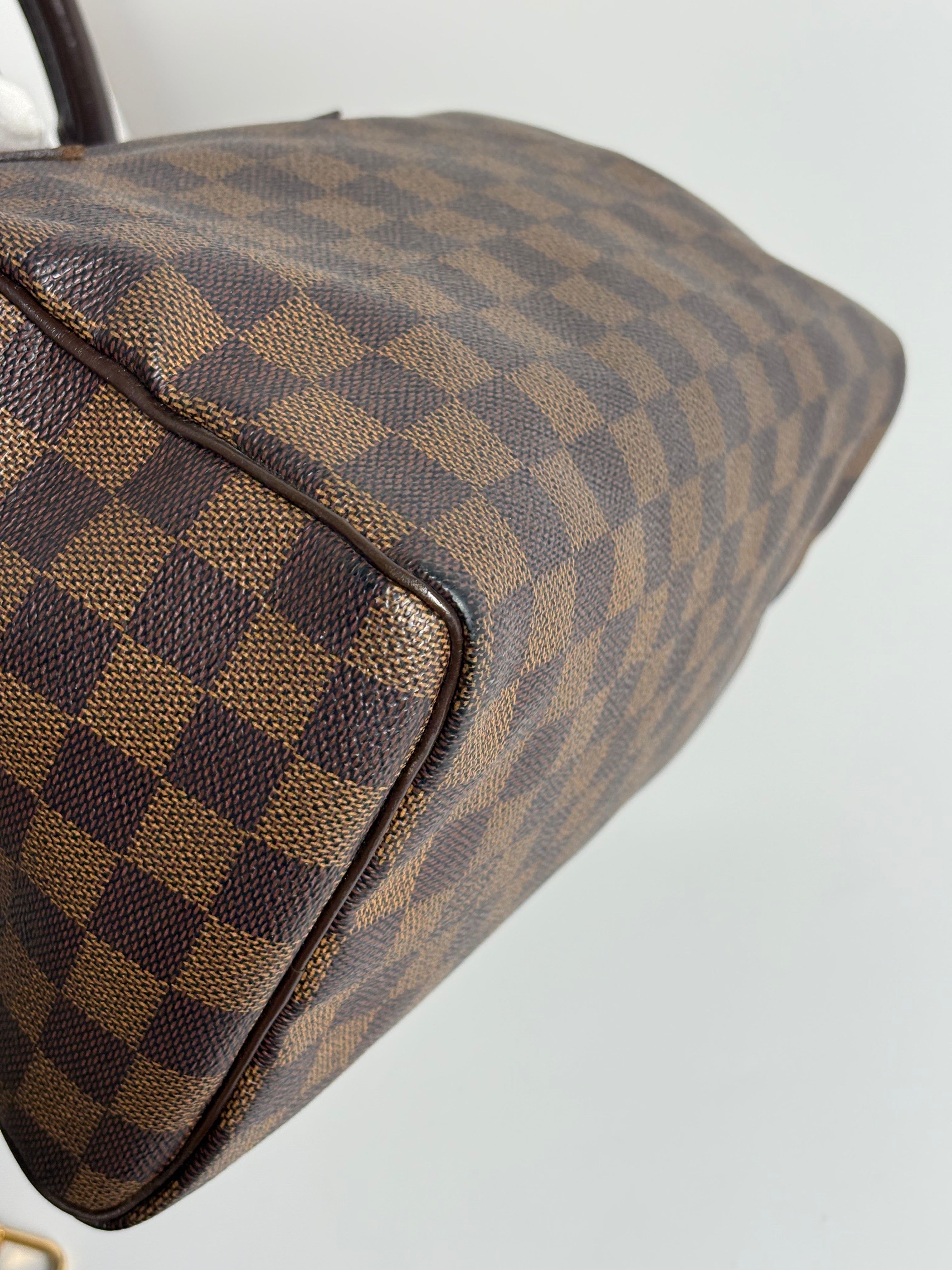 LOUIS VUITTON Speedy 25 Damier Ebene Canvas