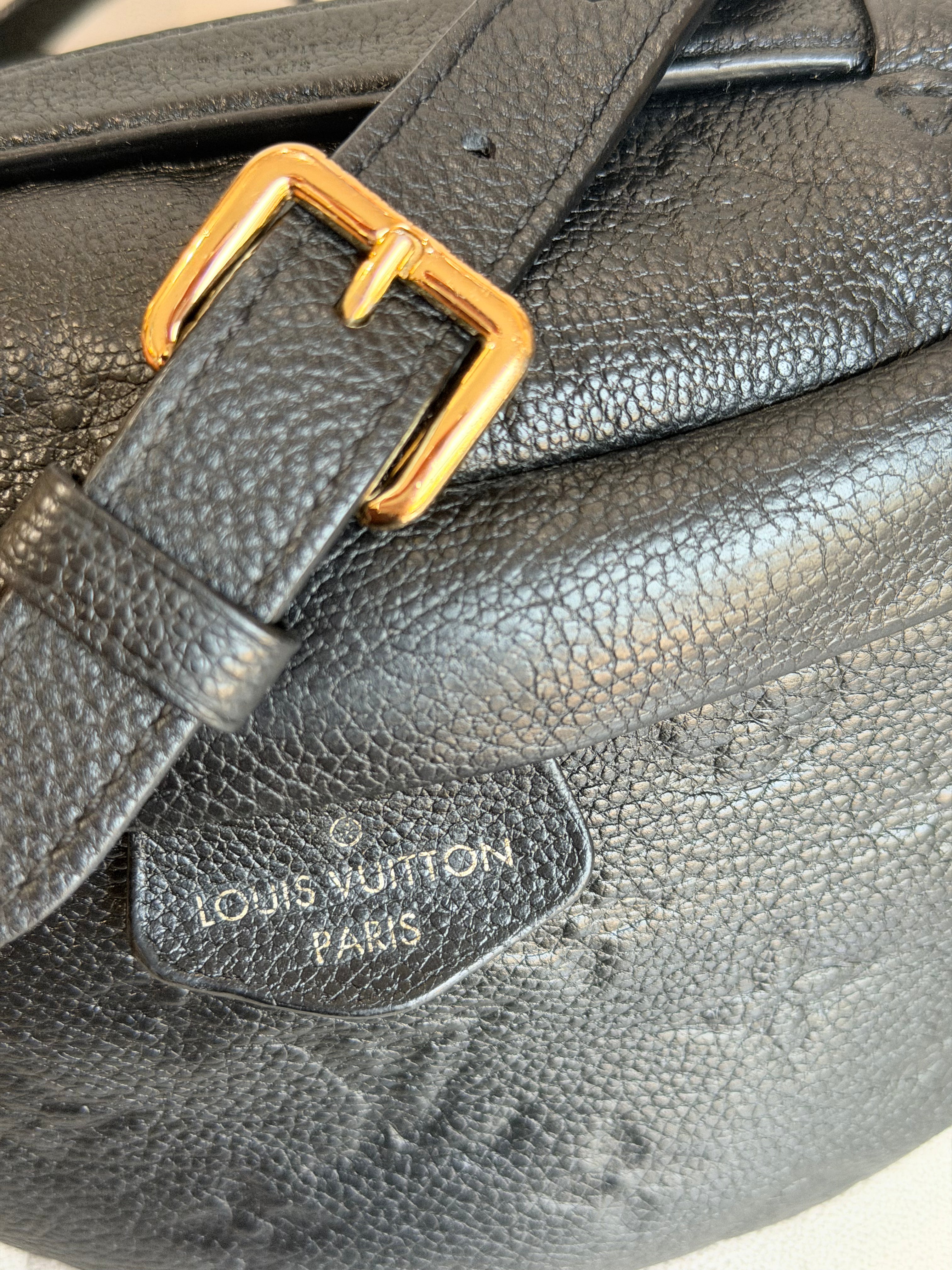 LOUIS VUITTON Bumbag Empreinte Noir