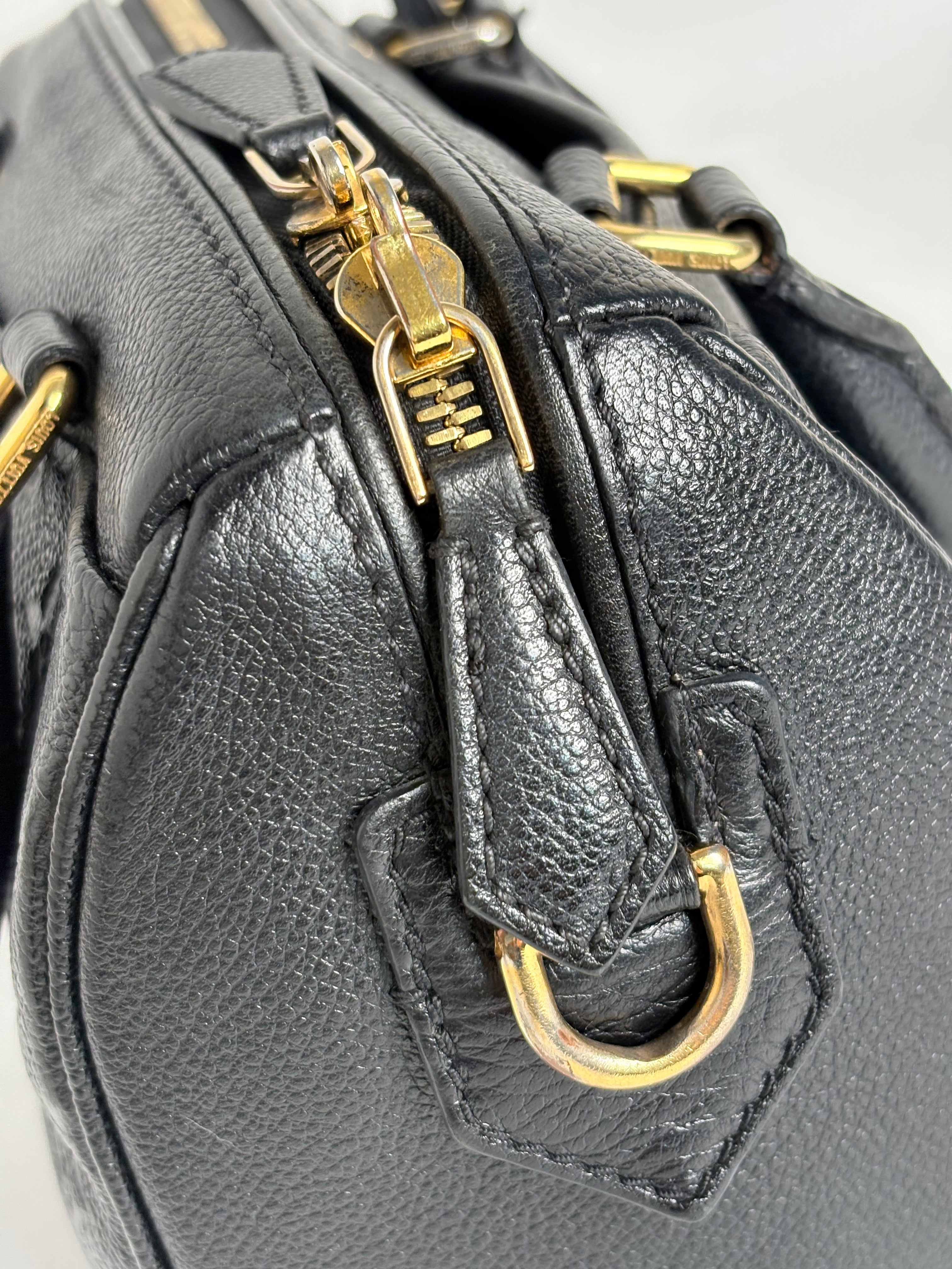 LOUIS VUITTON Speedy 20B – Black Empreinte Leather