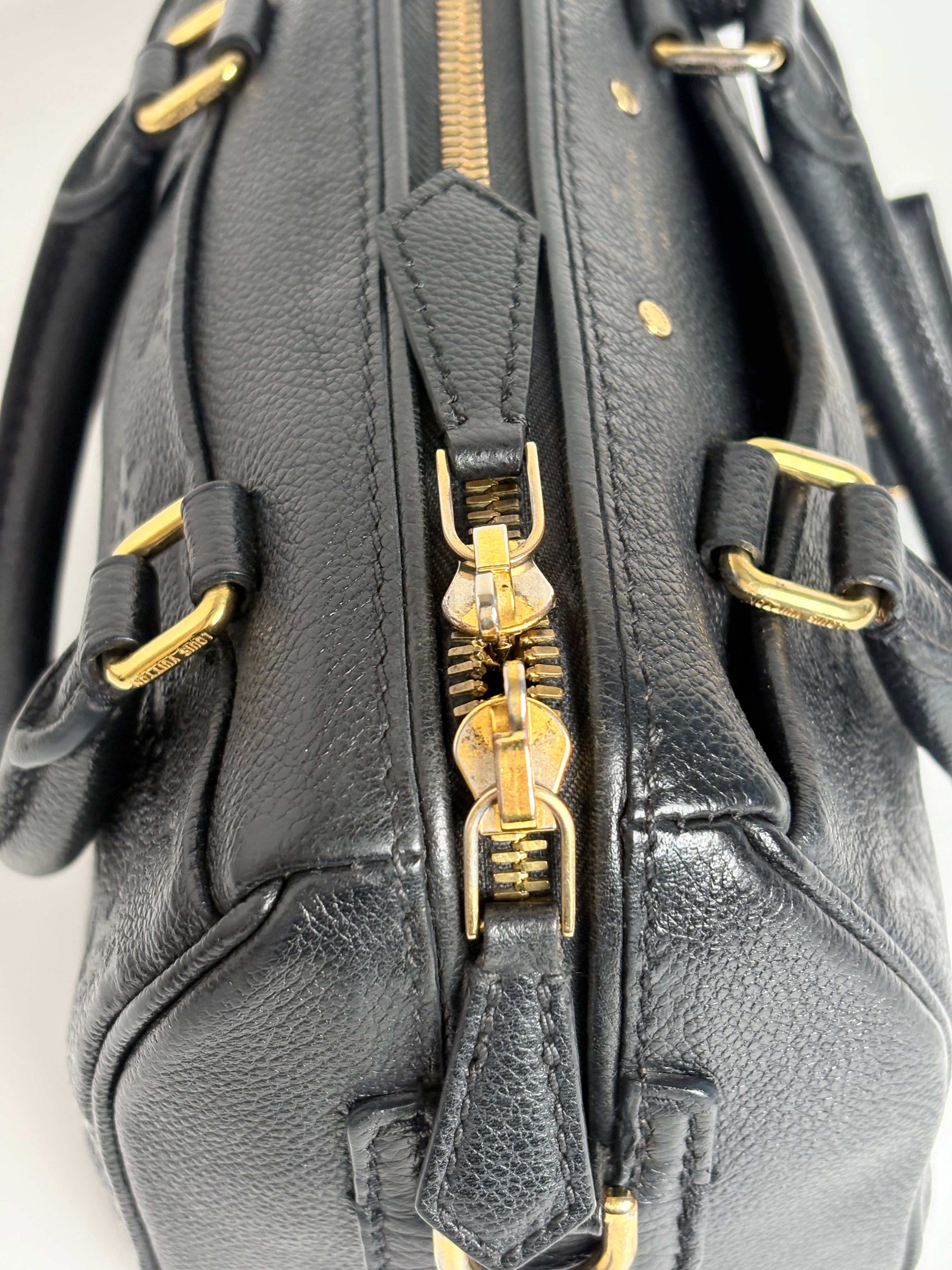 LOUIS VUITTON Speedy 20B – Black Empreinte Leather