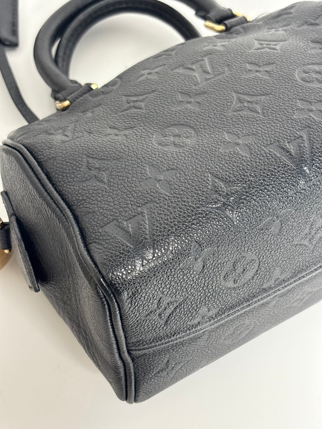 LOUIS VUITTON Speedy 20B – Black Empreinte Leather