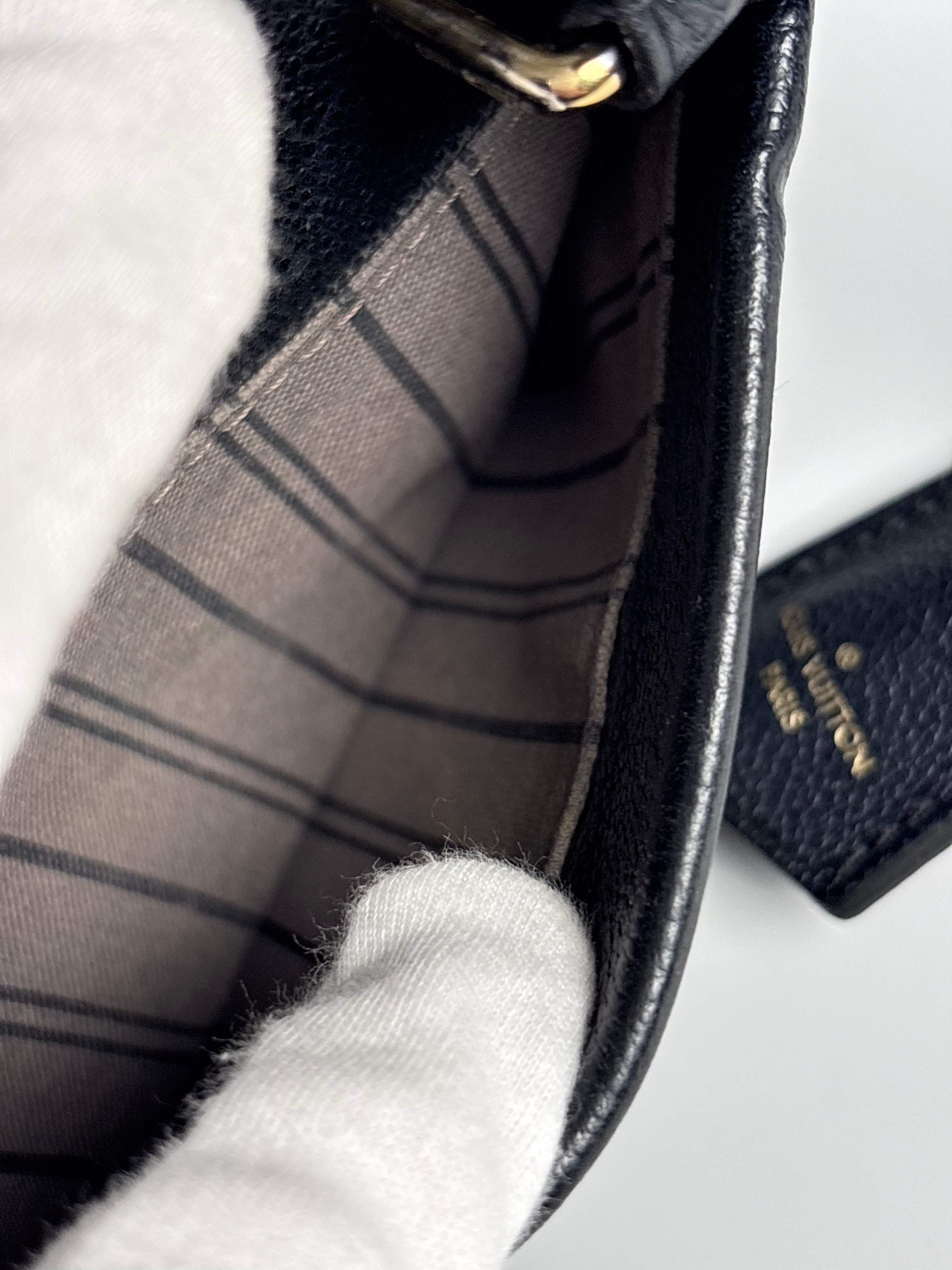 LOUIS VUITTON Speedy 20B – Black Empreinte Leather